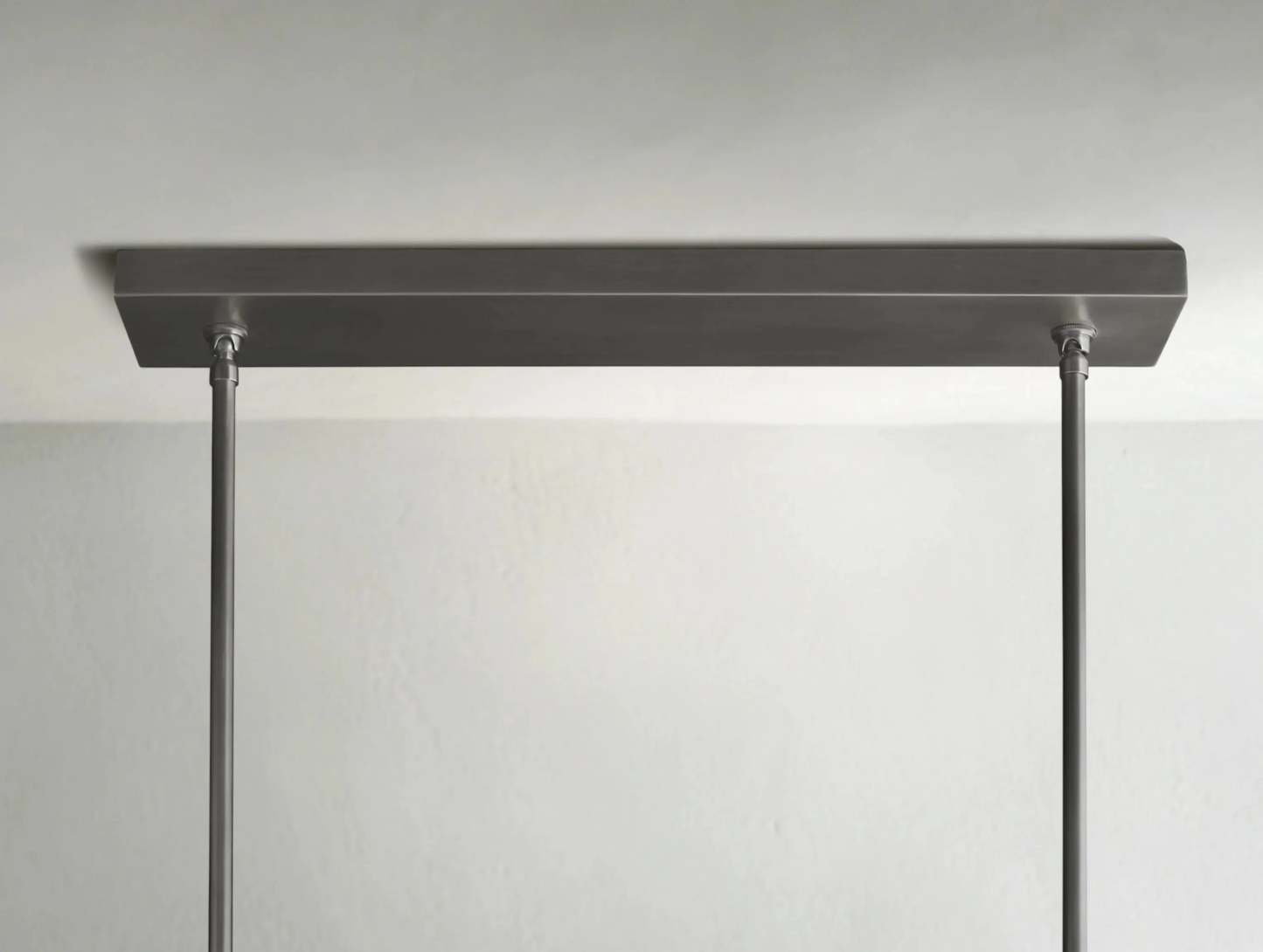 Boule De Cristal Glass Double Linear Chandelier