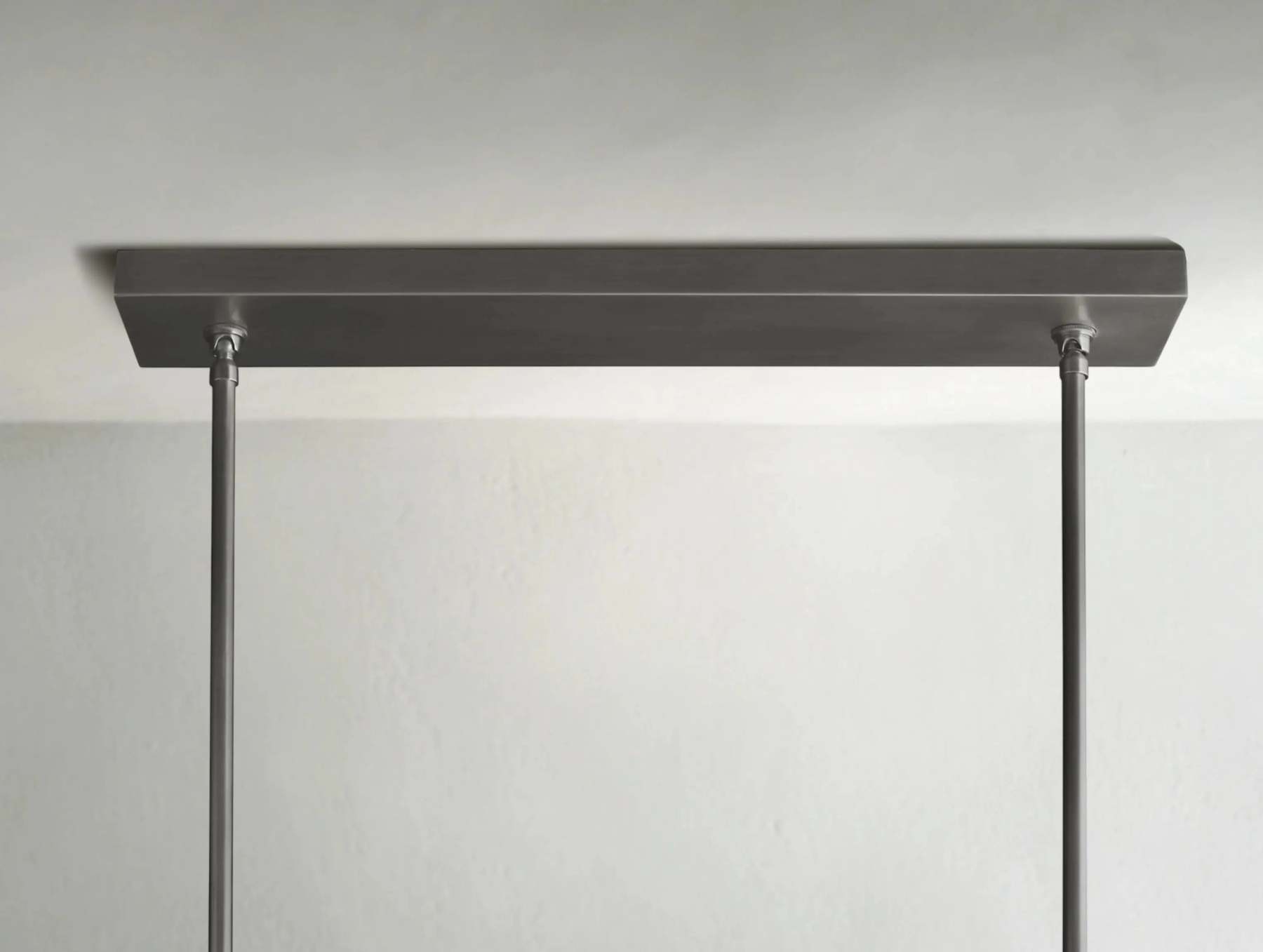 Boule De Cristal Glass Double Linear Chandelier