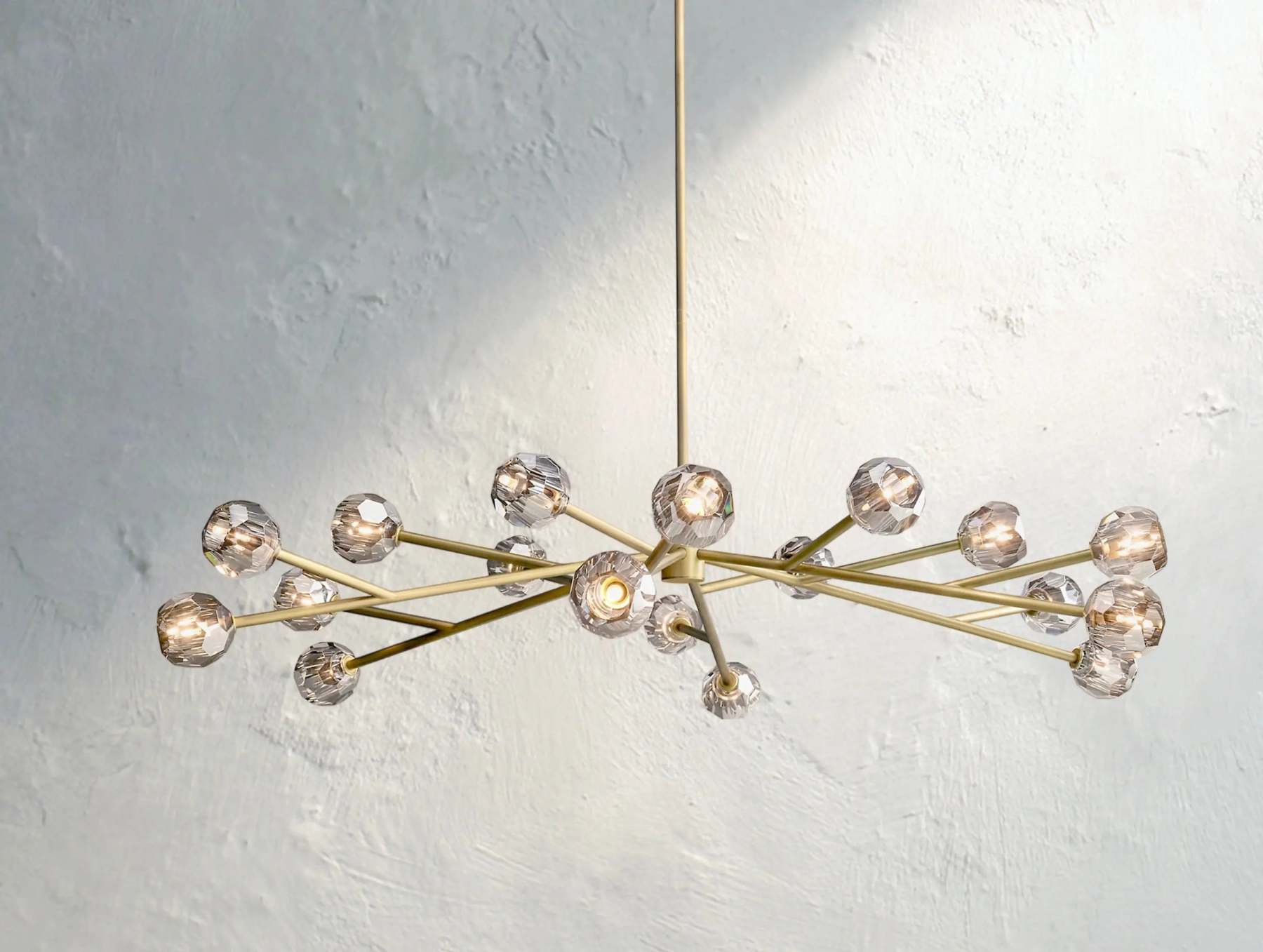 Boule De Cristal Glass Round Chandelier