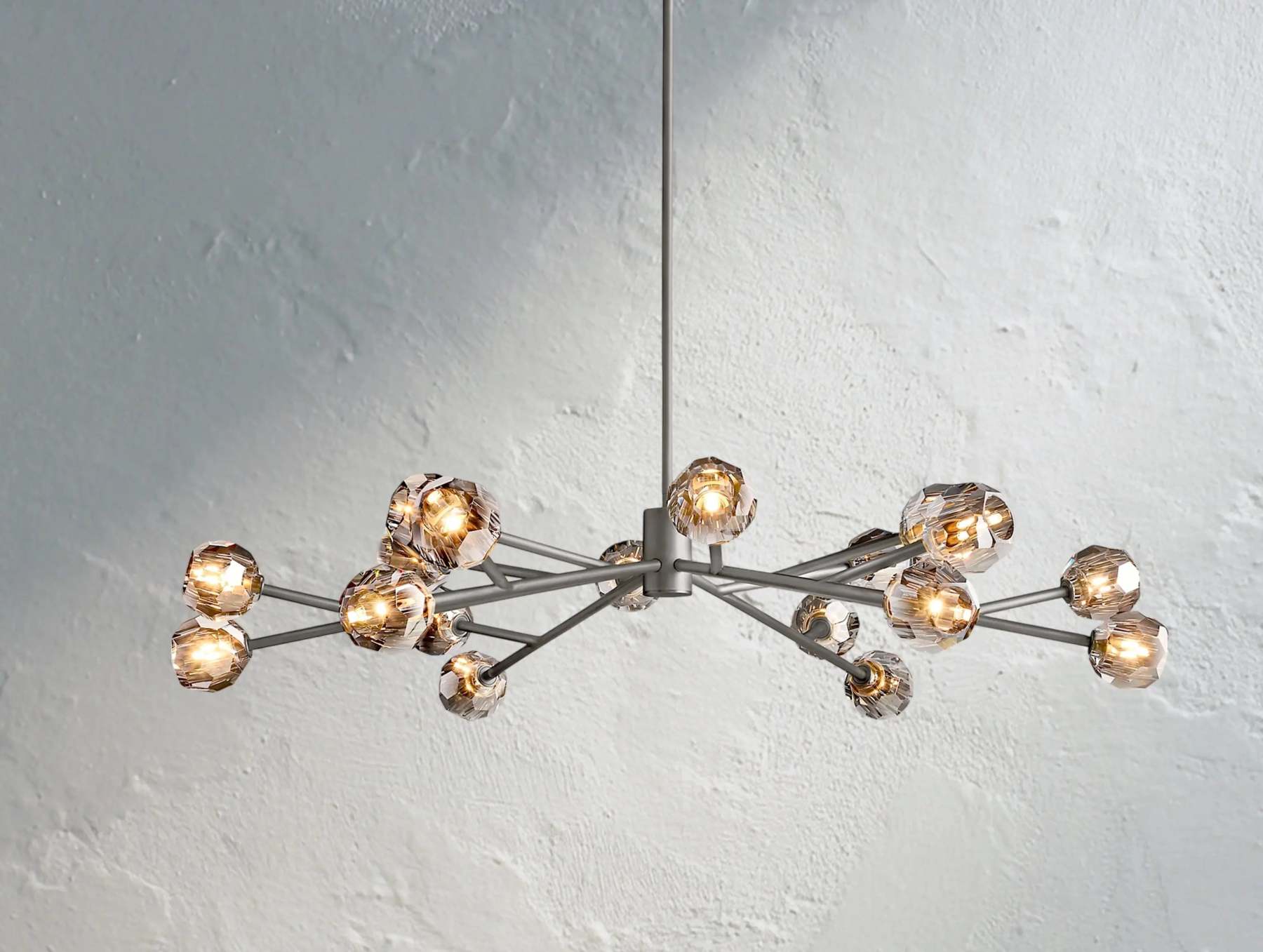 Boule De Cristal Glass Round Chandelier