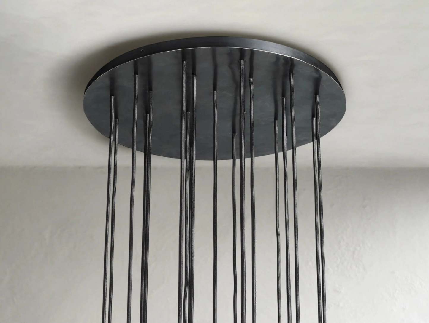 Boule De Cristal Glass Round Cluster Chandelier