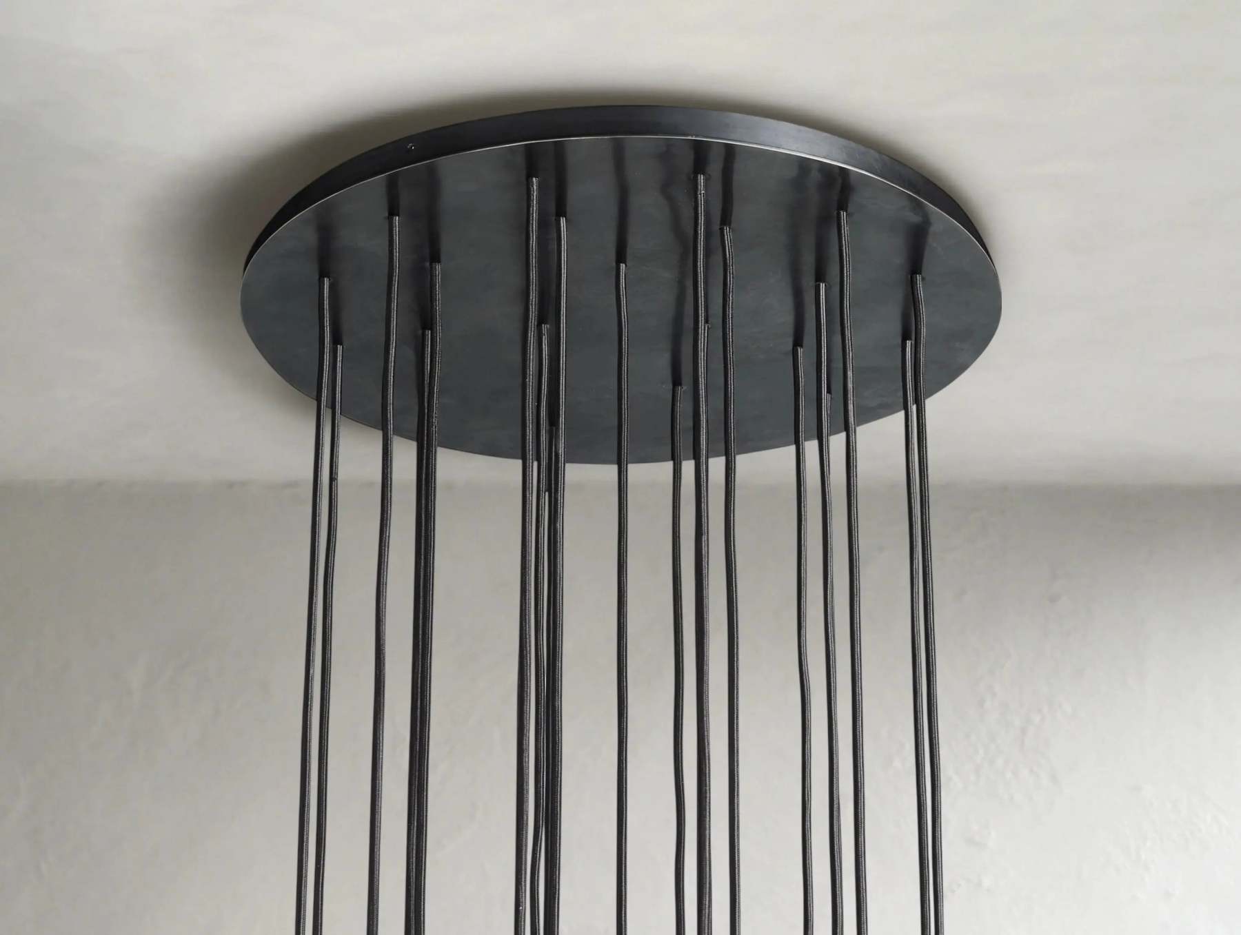 Boule De Cristal Glass Round Cluster Chandelier