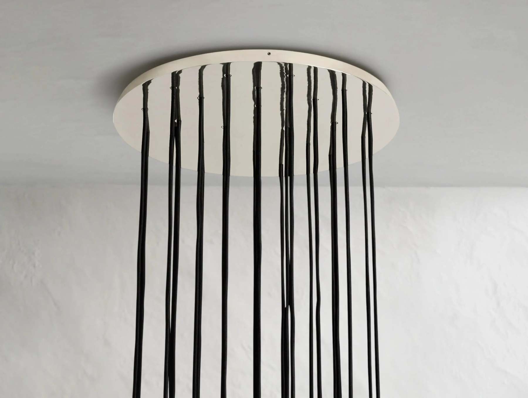 Boule De Cristal Glass Round Cluster Chandelier