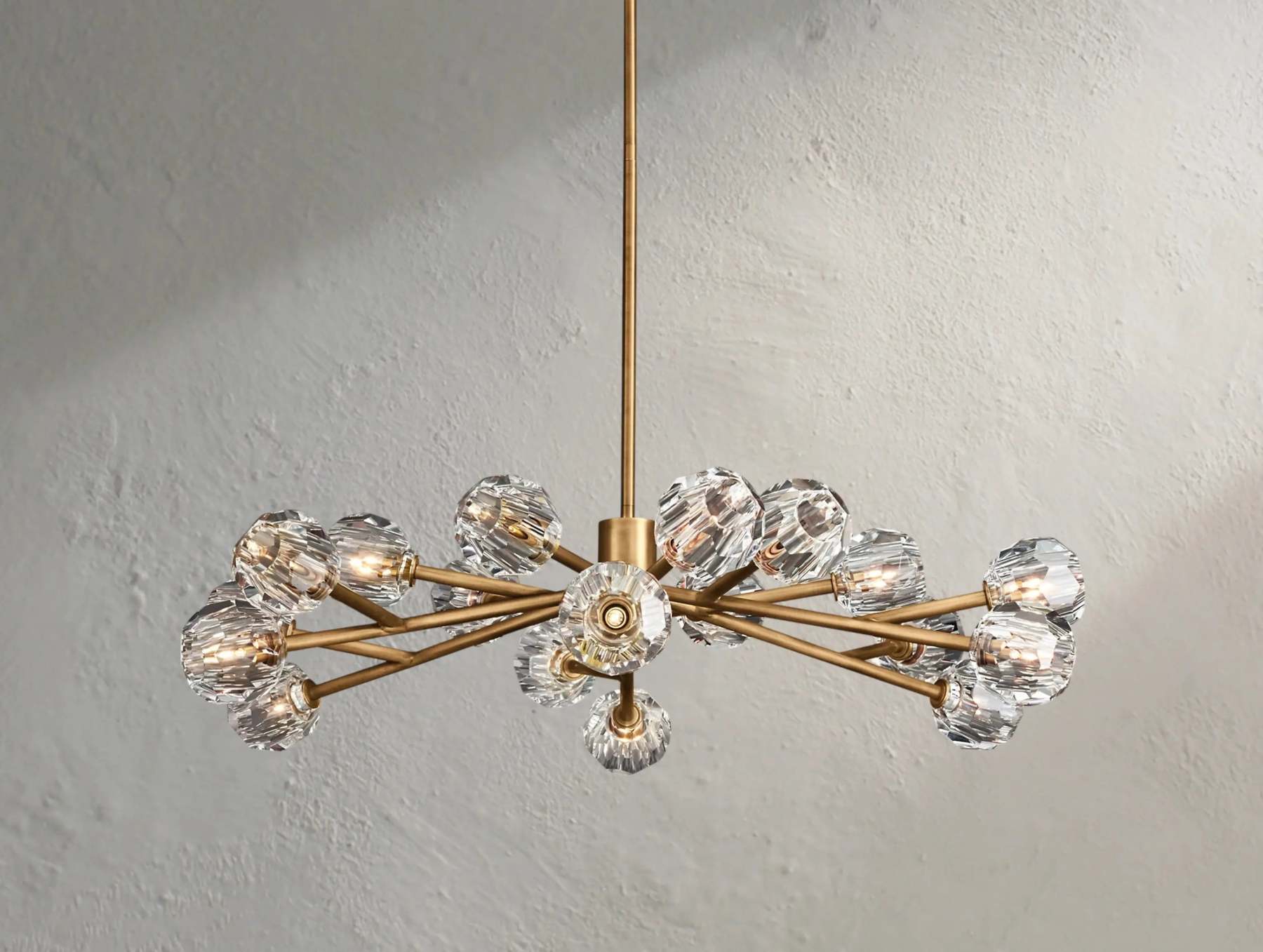 Boule De Cristal Glass Round Chandelier