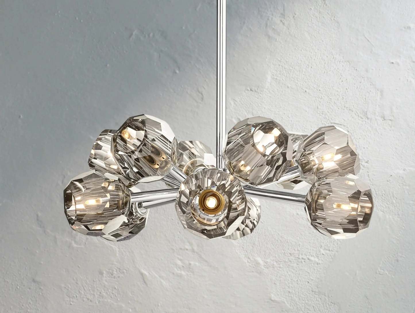 Boule De Cristal Glass Round Chandelier