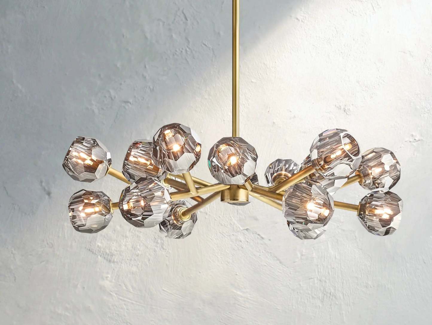 Boule De Cristal Glass Round Chandelier