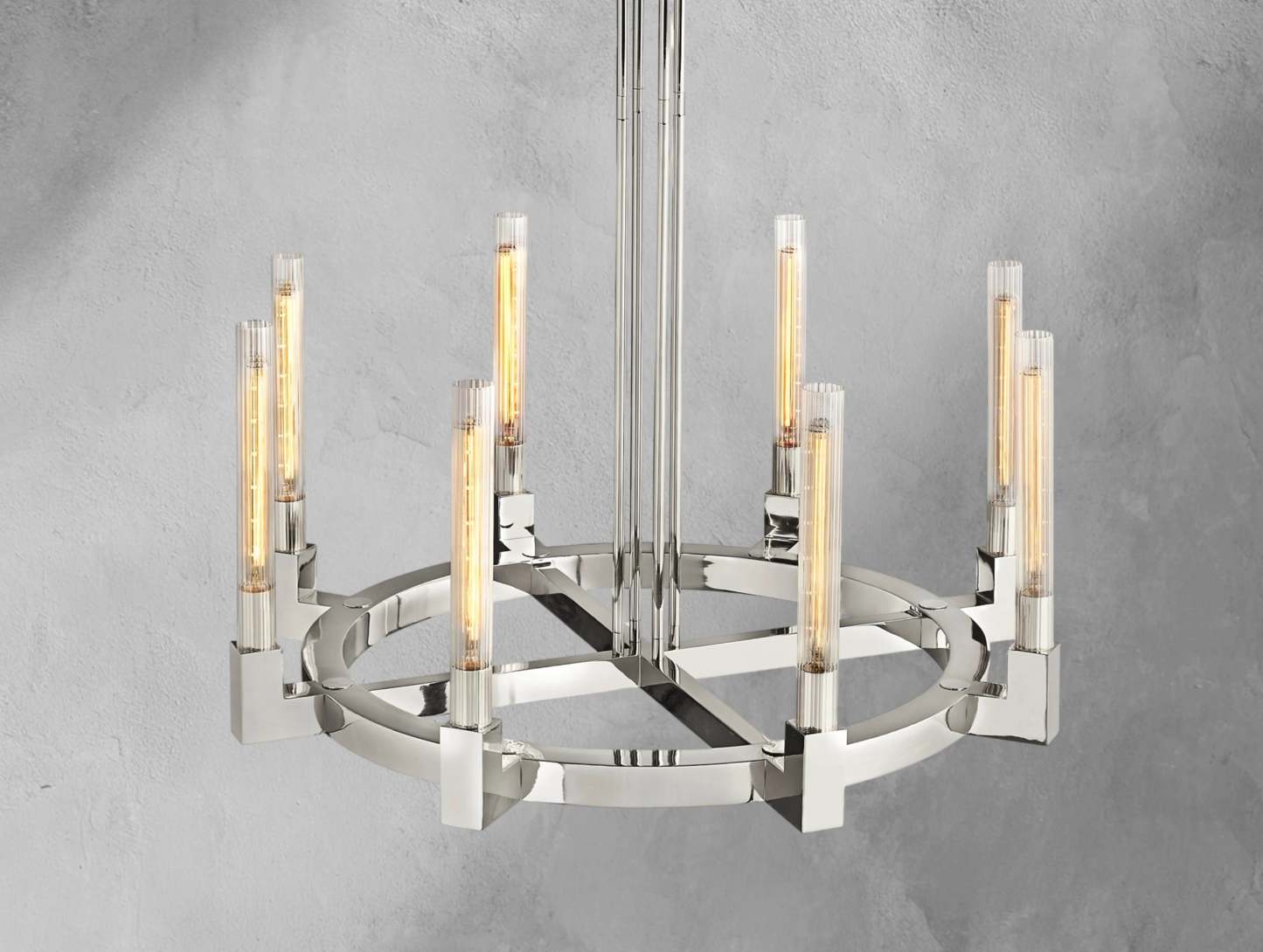 Cannele Brass Round Chandelier 36"48"60"72"