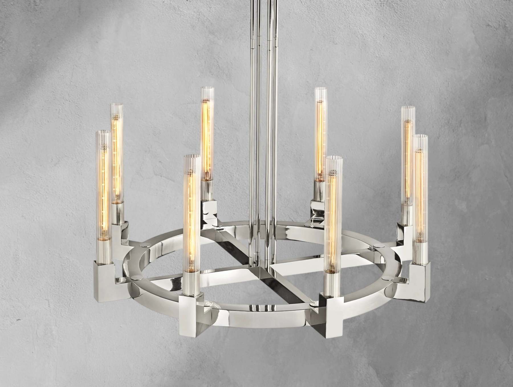 Cannele Brass Round Chandelier 36"48"60"72"