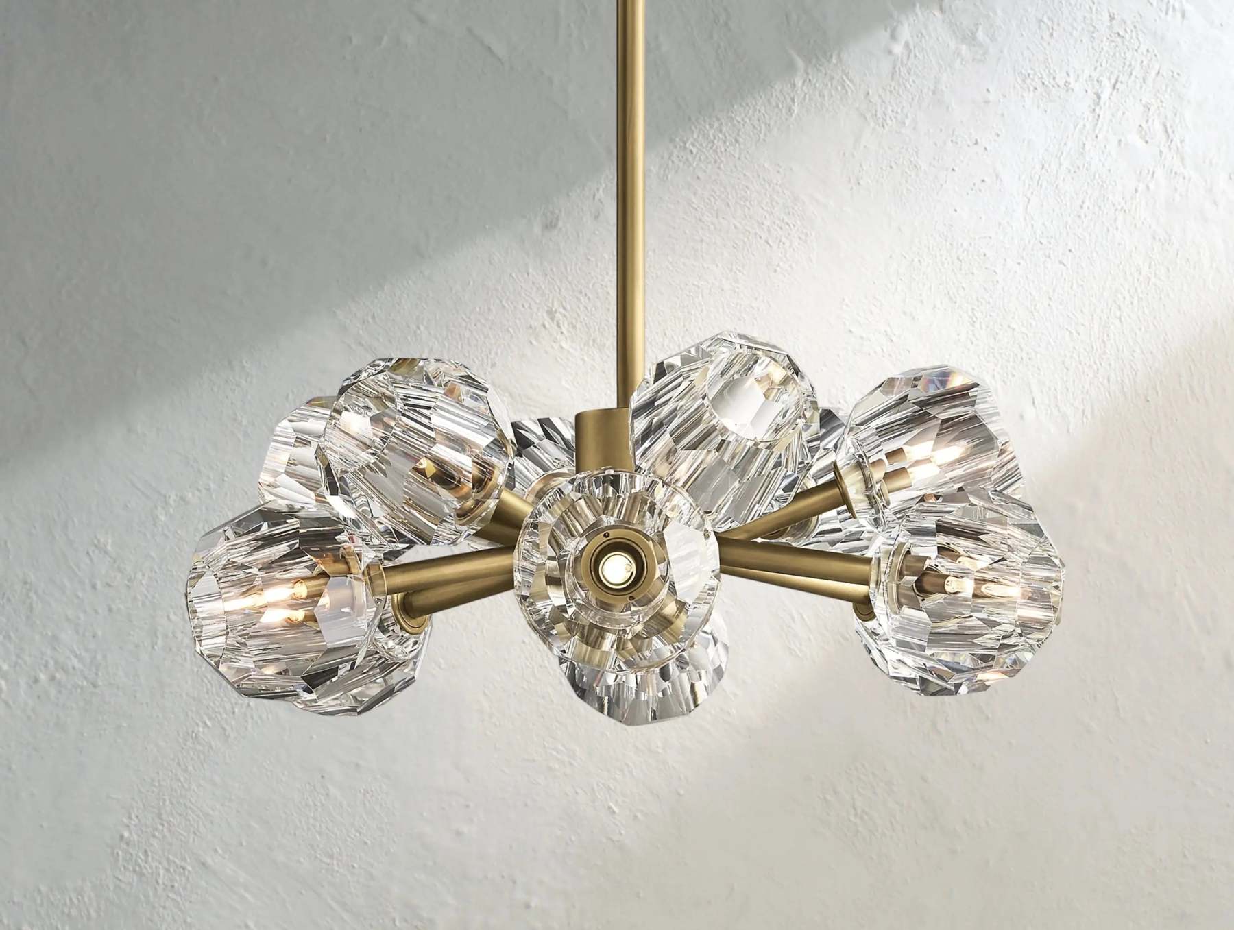 Boule De Cristal Glass Round Chandelier