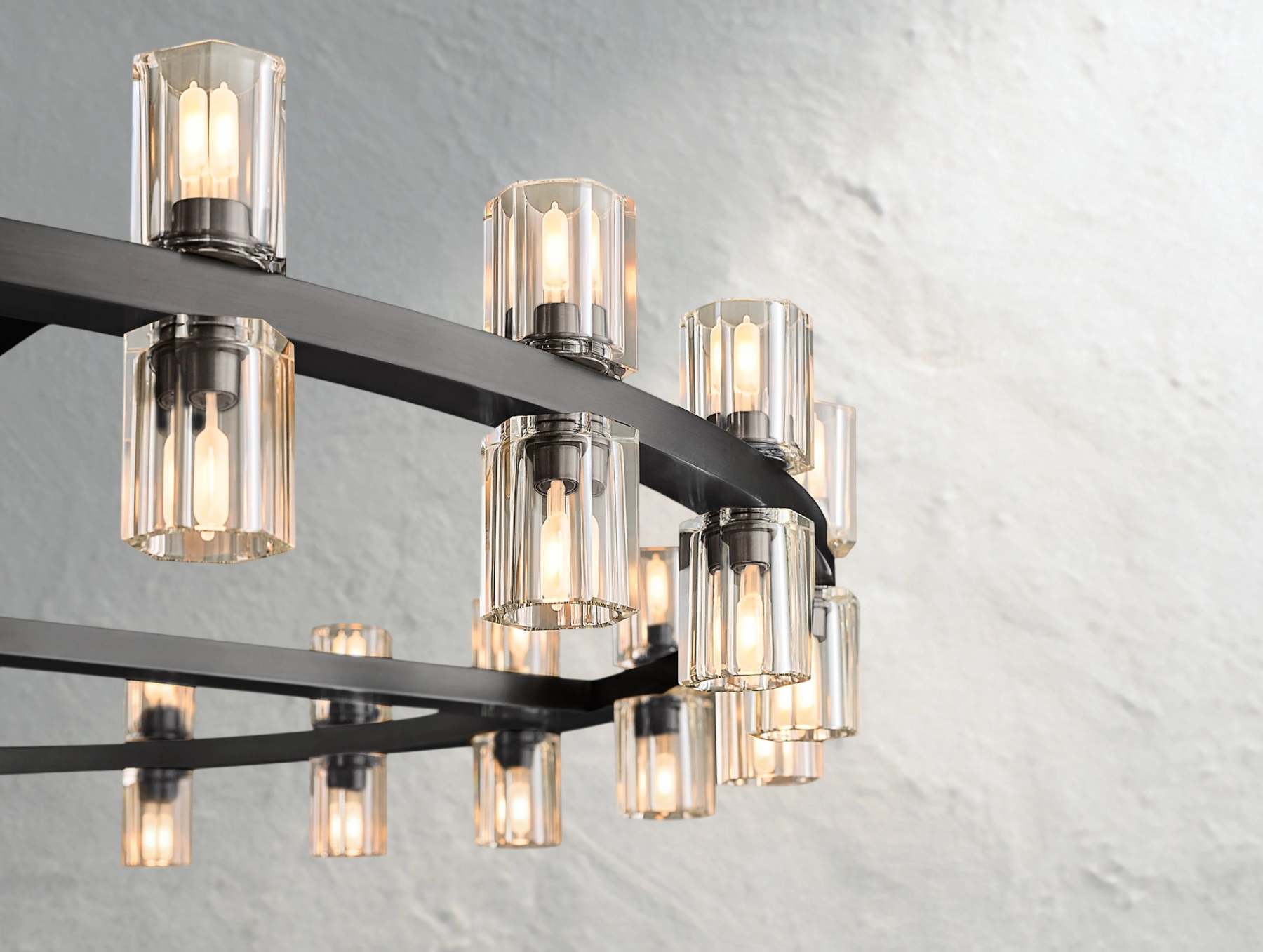 Arcachon LED Round Crystal Chandelier 36" 48" 60"