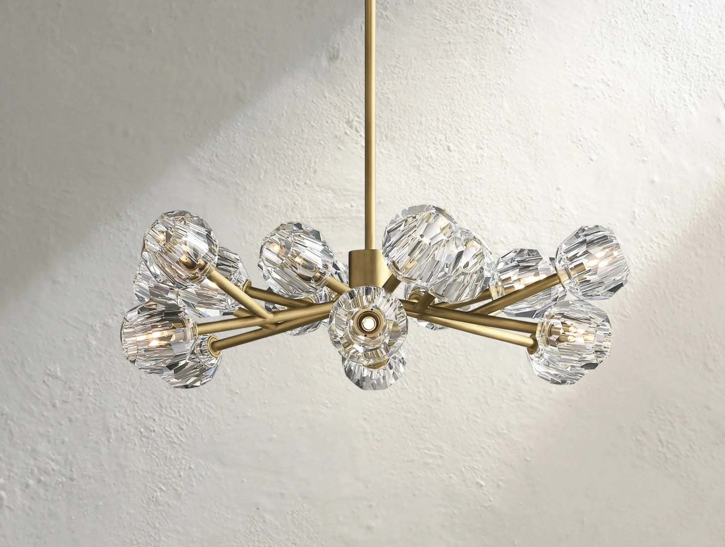 Boule De Cristal Glass Round Chandelier