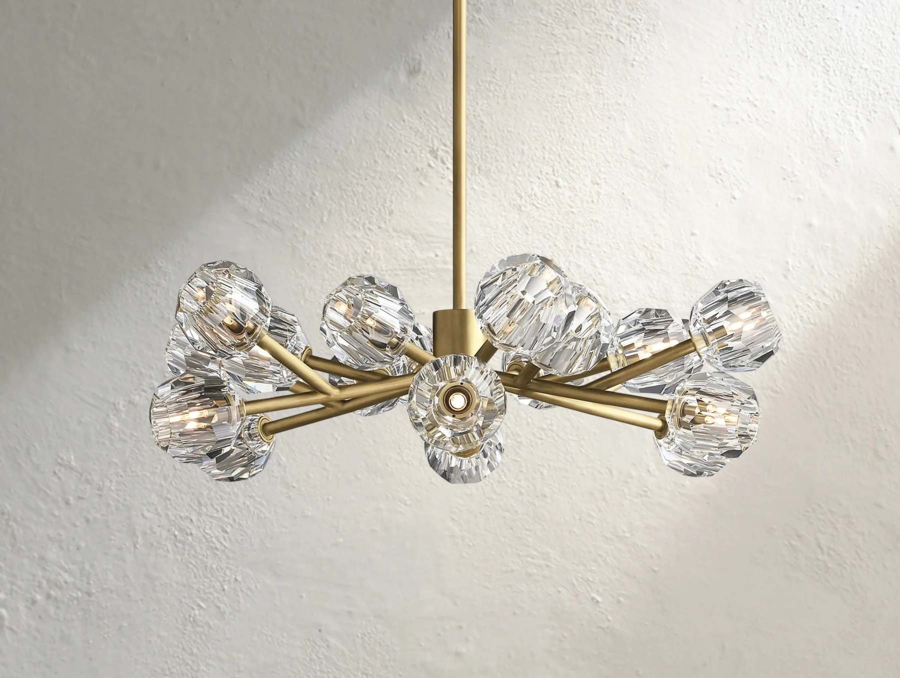 Boule De Cristal Glass Round Chandelier