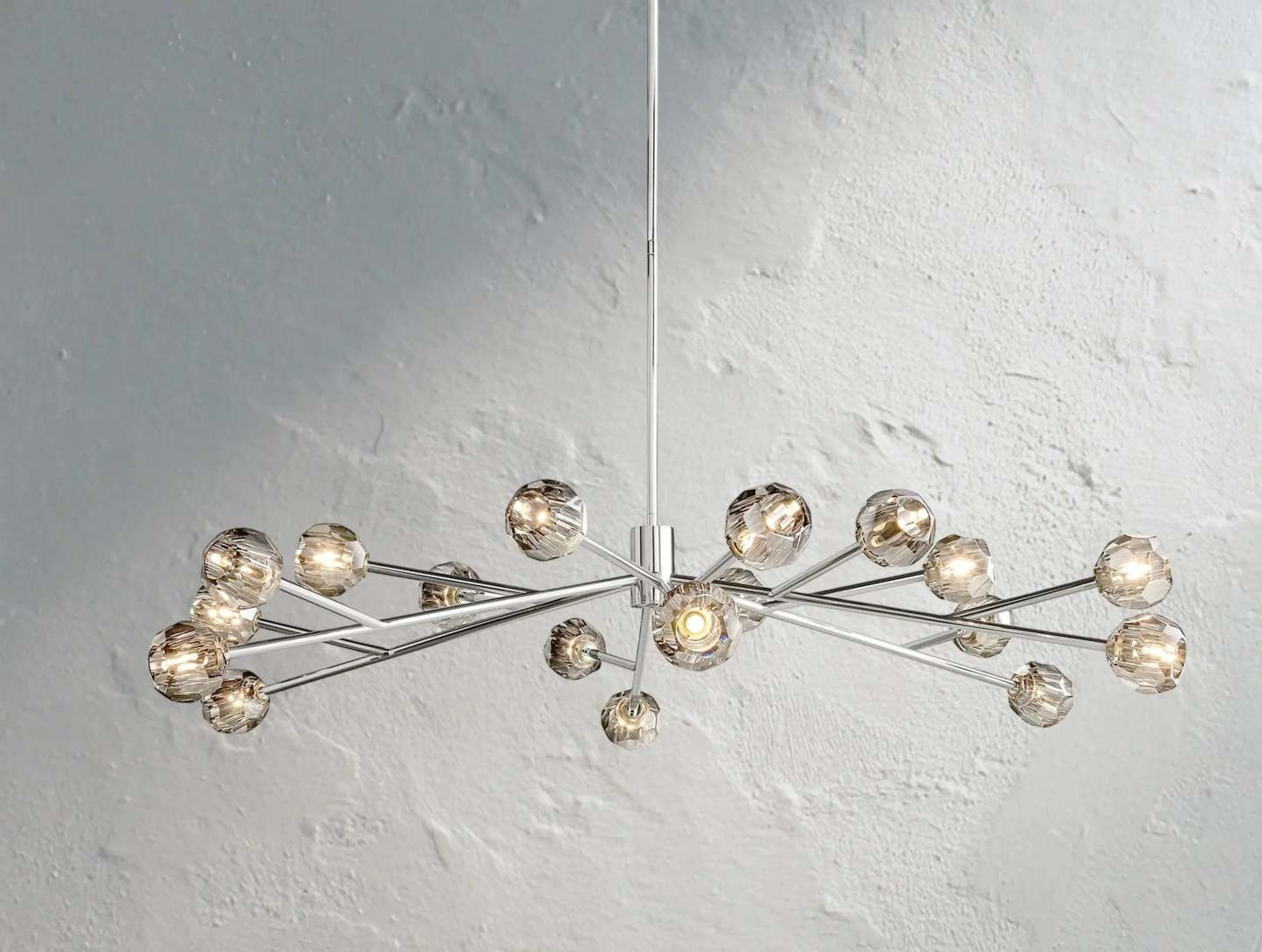 Boule De Cristal Glass Round Chandelier