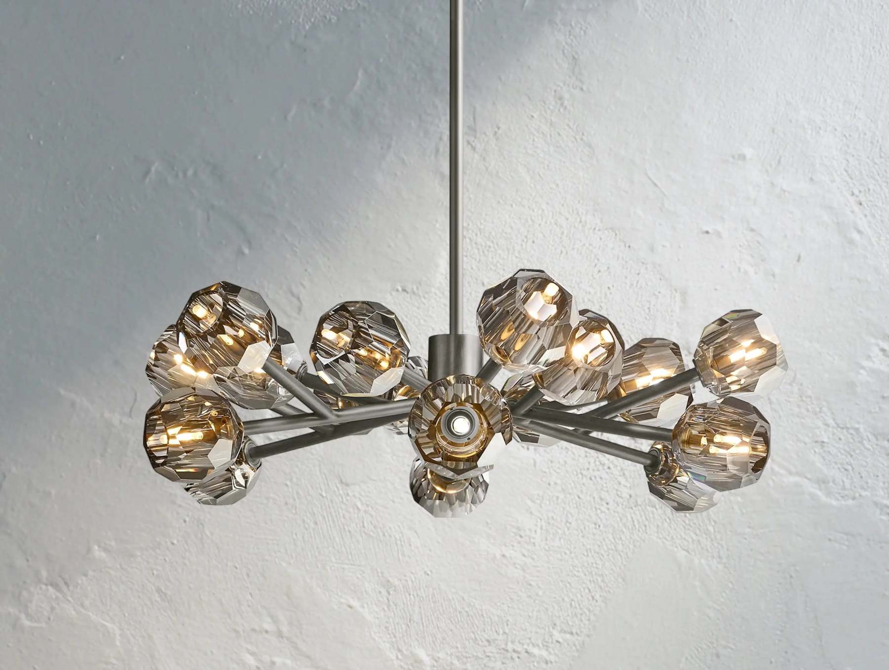 Boule De Cristal Glass Round Chandelier