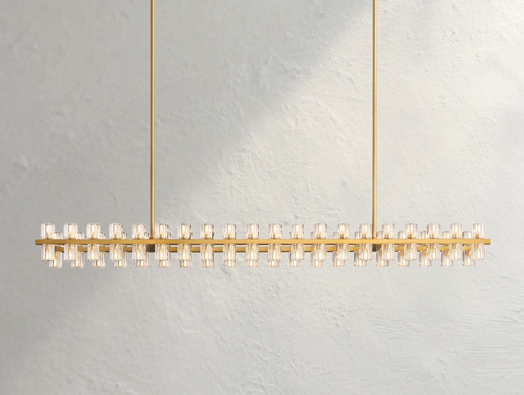 Arcachon LED Rectangular Crystal Chandelier