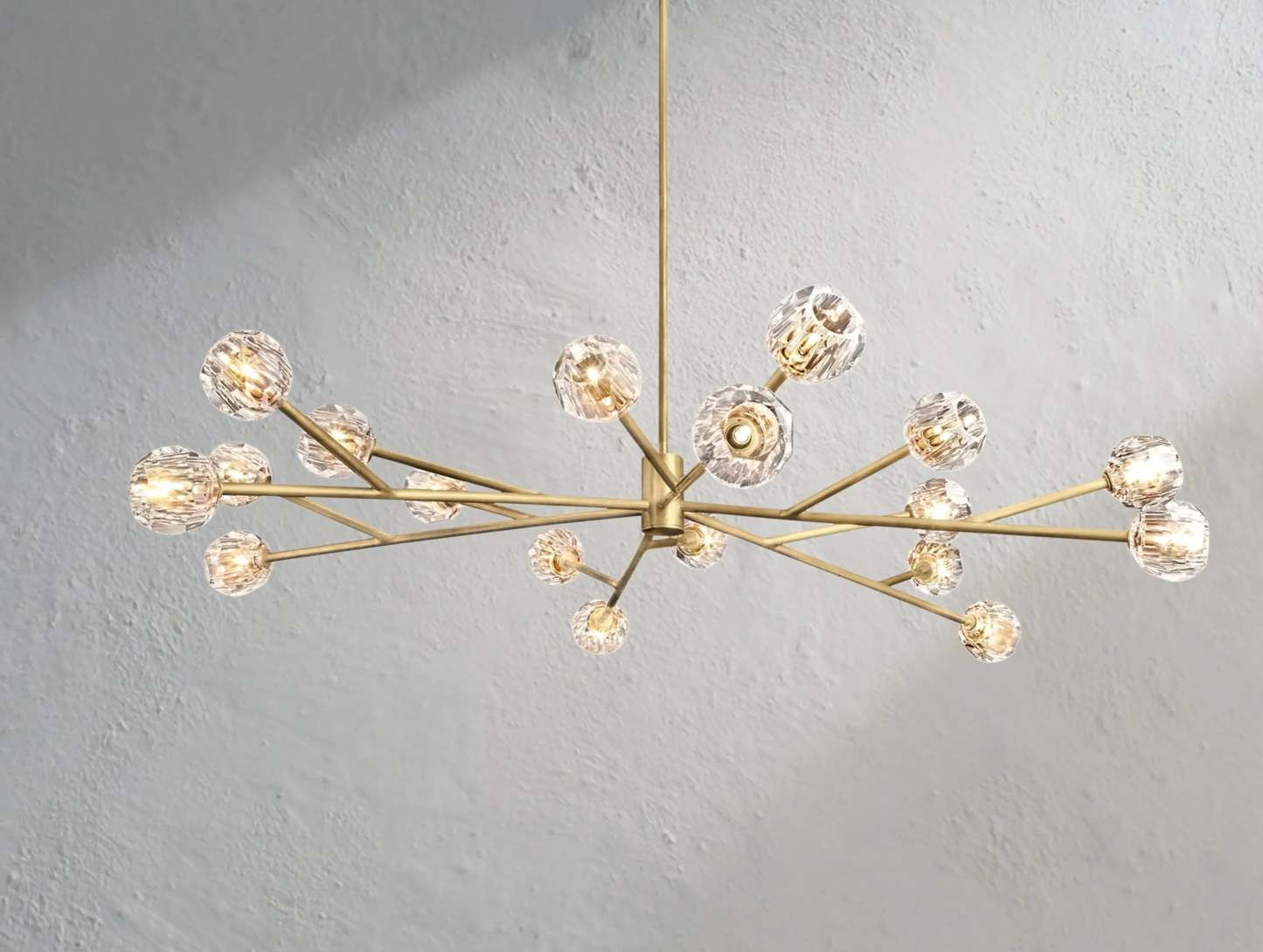 Boule De Cristal Glass Round Chandelier