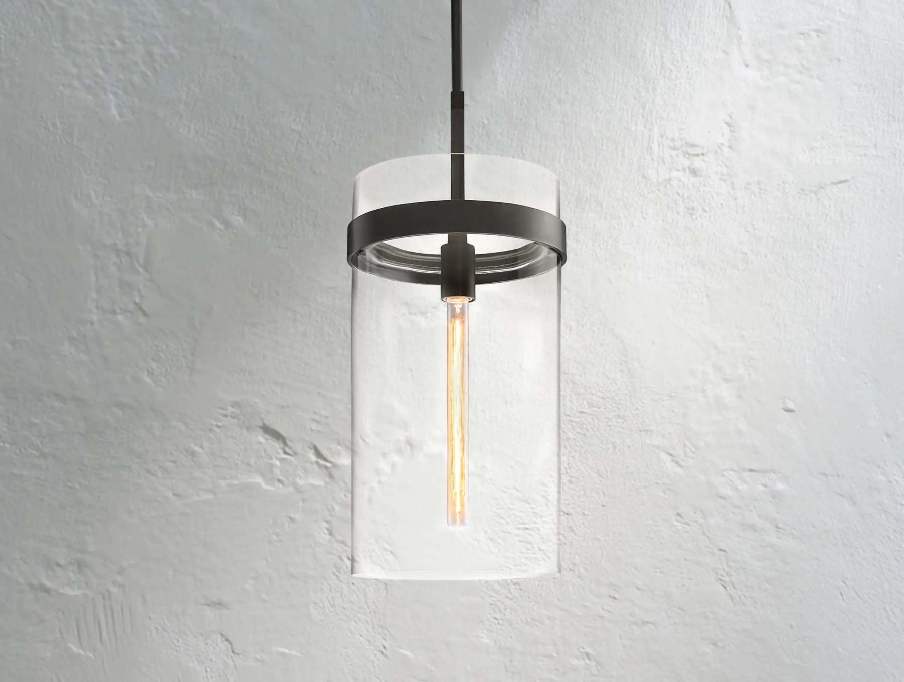 Ravelle Glass Pendant Light 8" 10" 12"