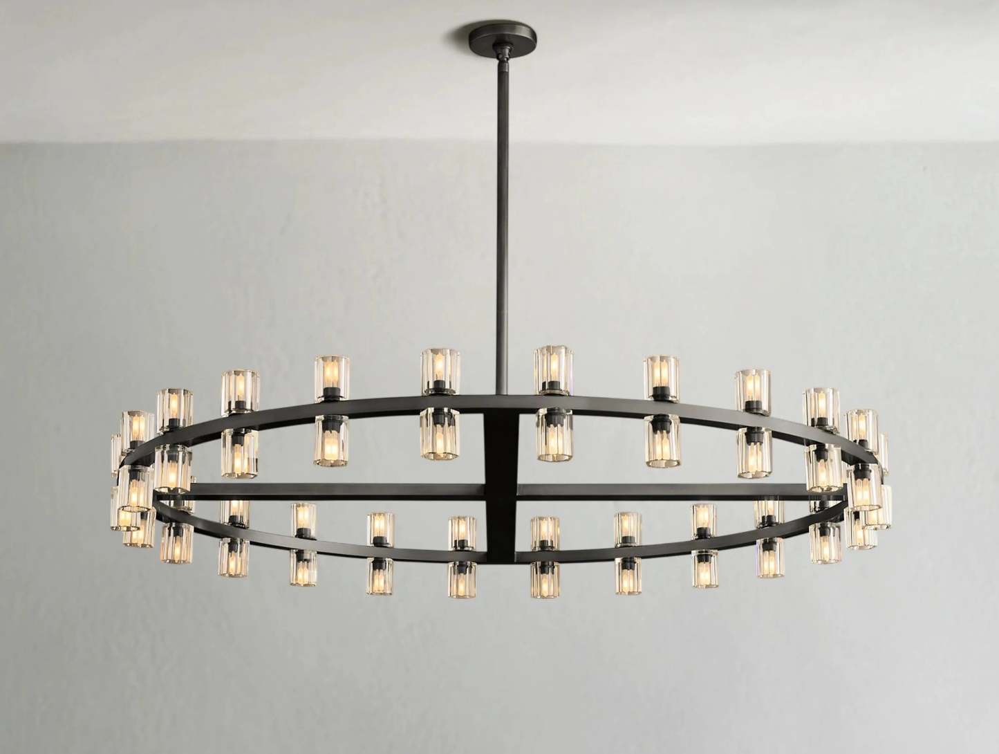 Arcachon LED Round Crystal Chandelier 36" 48" 60"