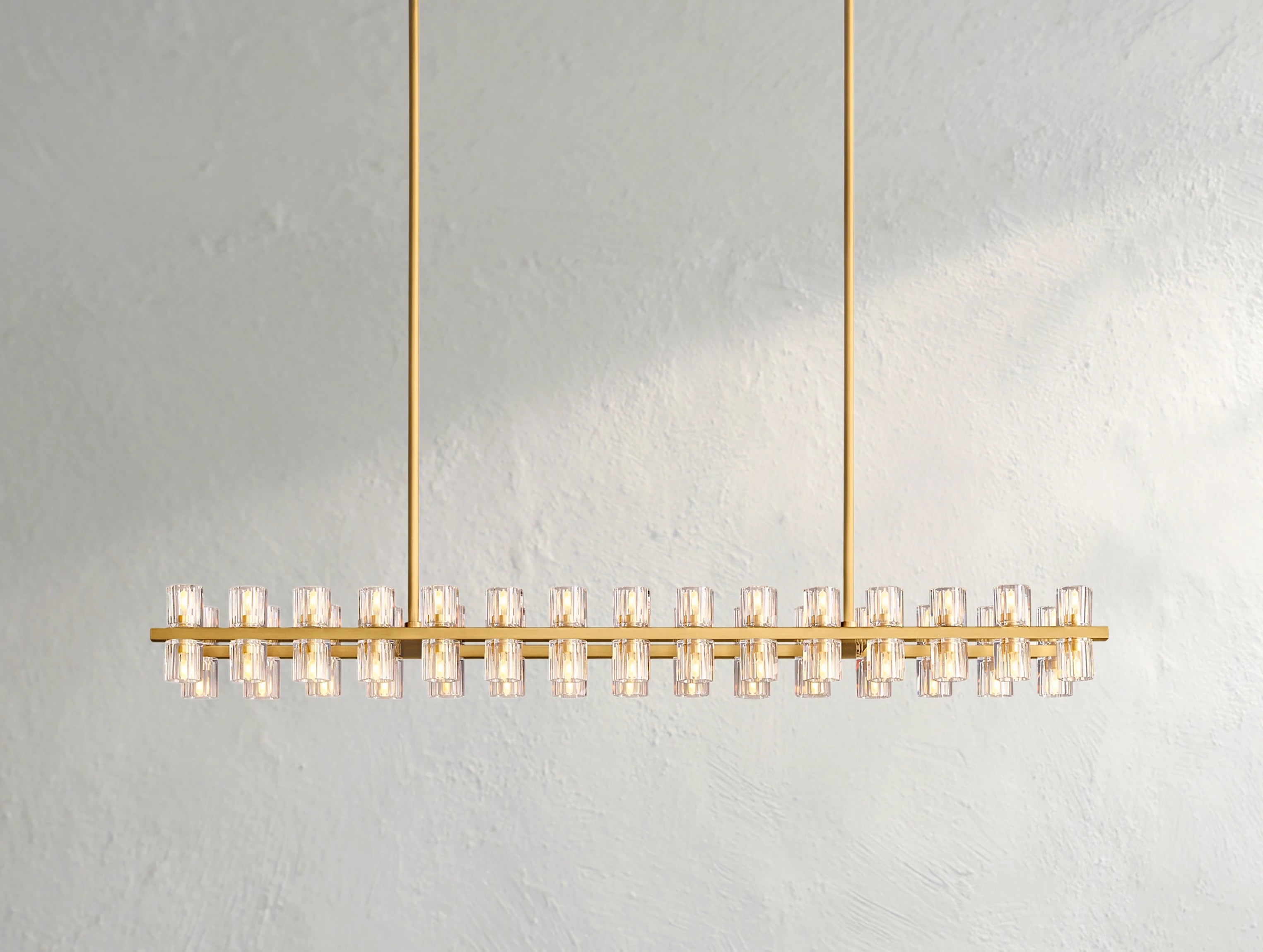 Arcachon LED Rectangular Crystal Chandelier