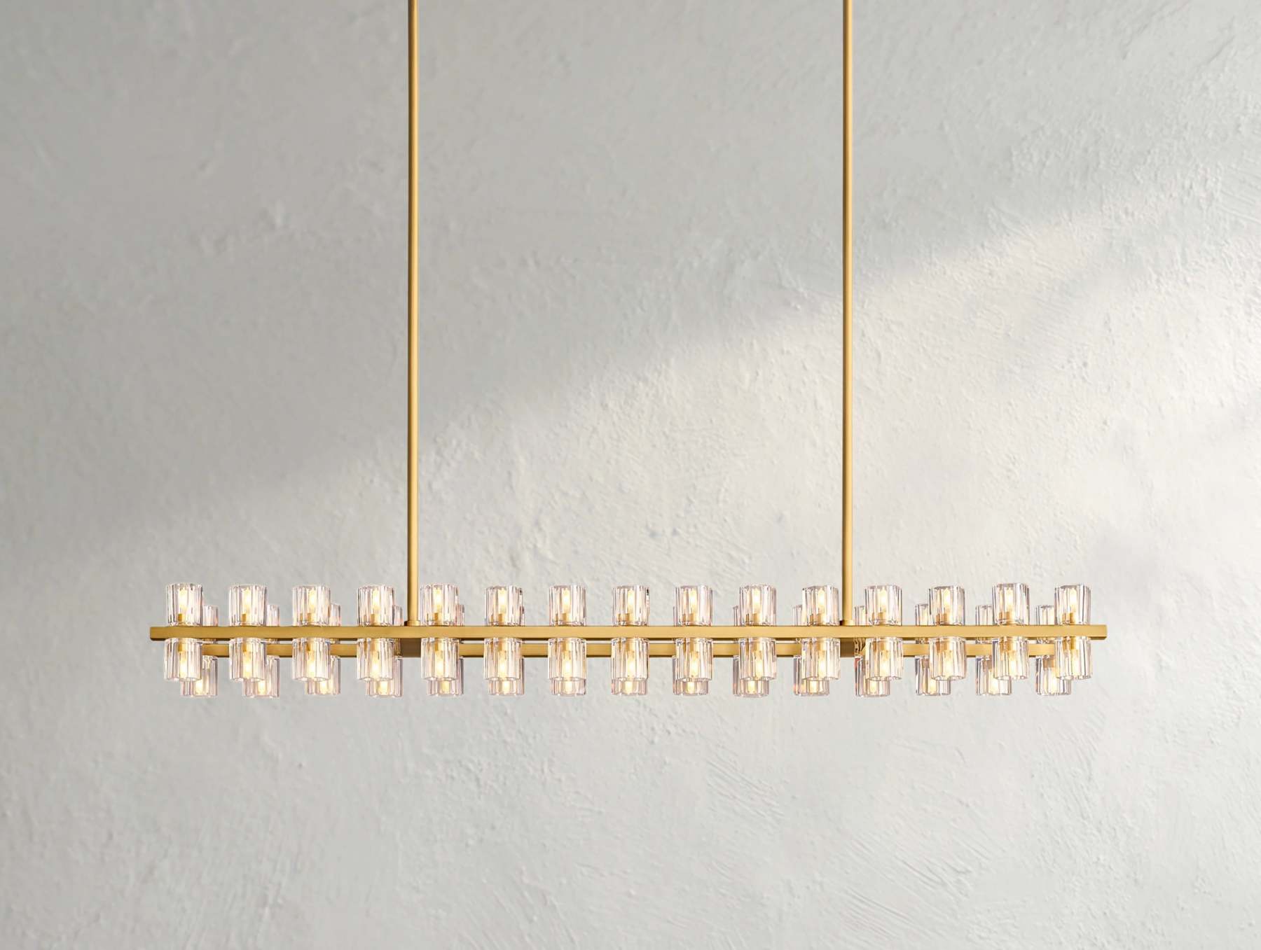 Arcachon LED Rectangular Crystal Chandelier