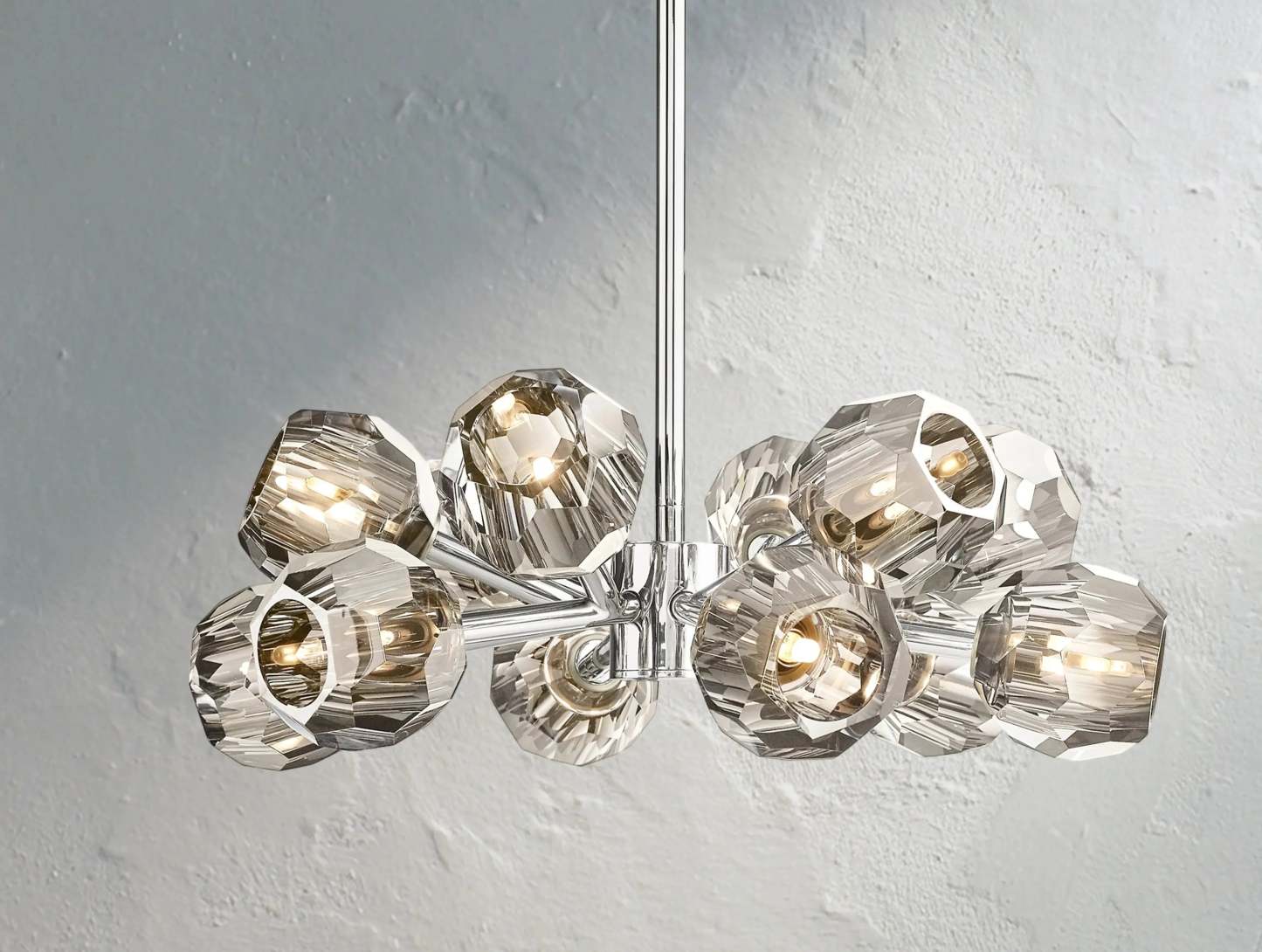 Boule De Cristal Glass Round Chandelier