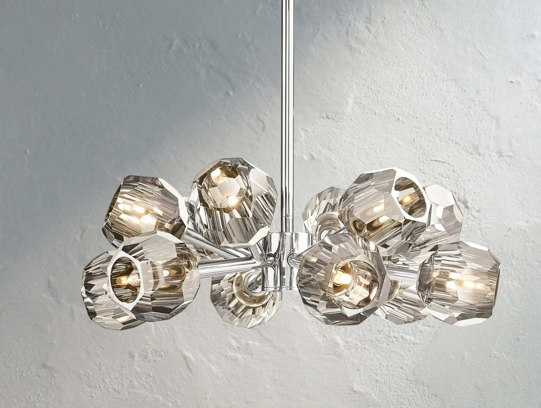 Boule De Cristal Glass Round Chandelier