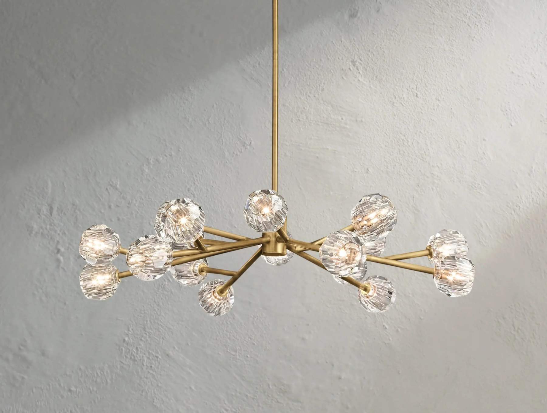 Boule De Cristal Glass Round Chandelier