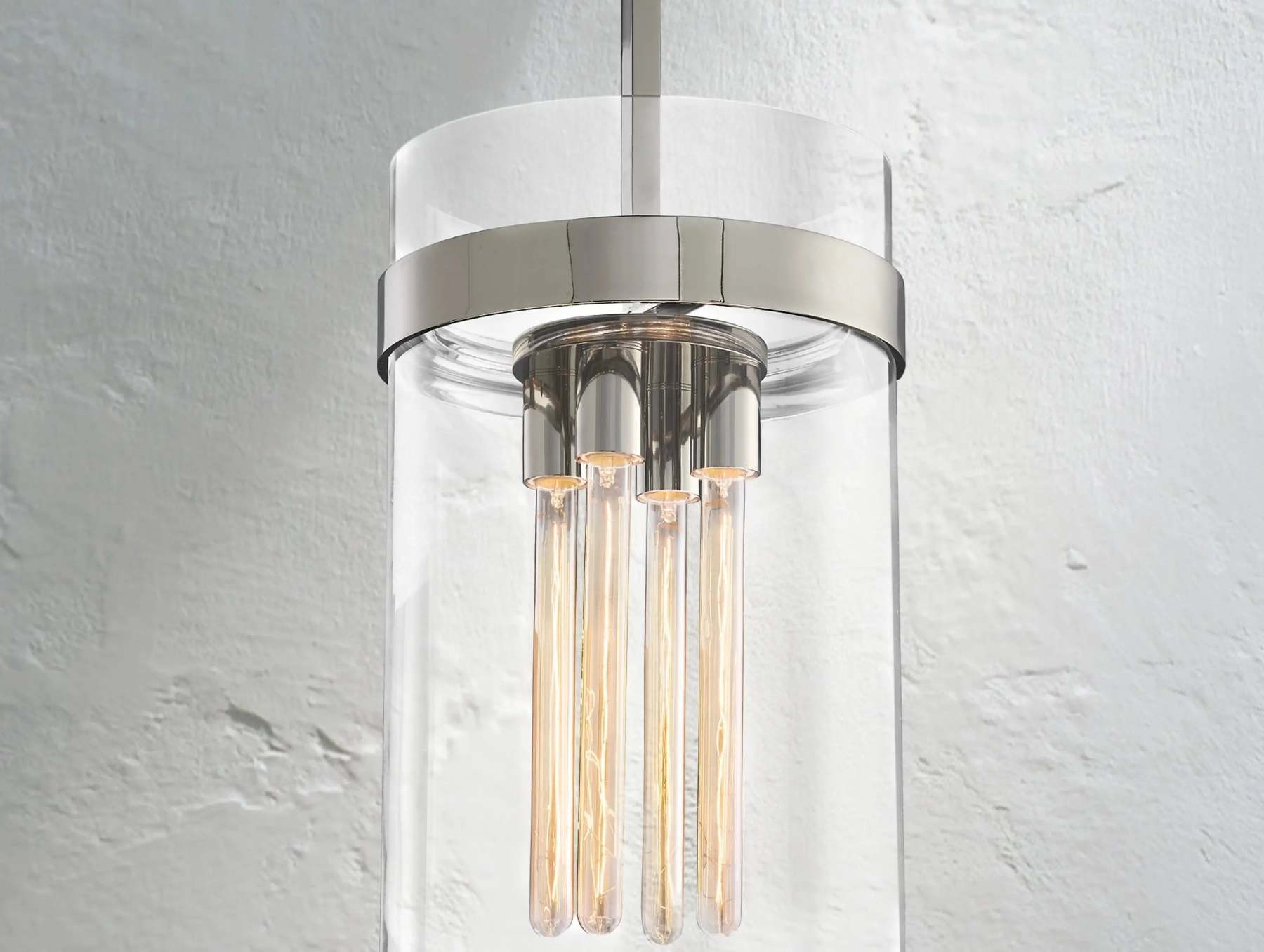 Ravelle Glass Pendant Light 8" 10" 12"