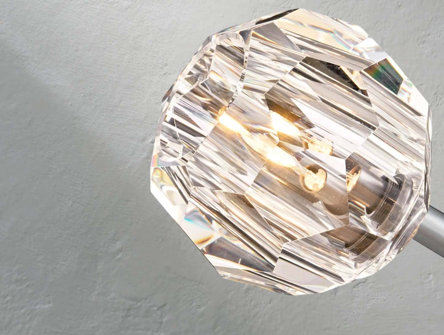 Boule De Cristal Glass Round Chandelier