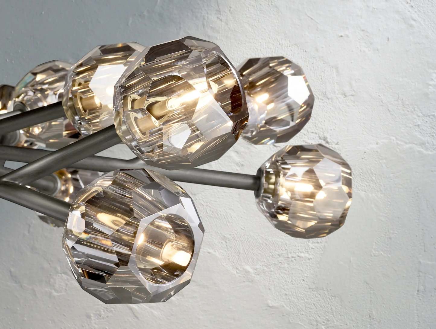 Boule De Cristal Glass Round Chandelier