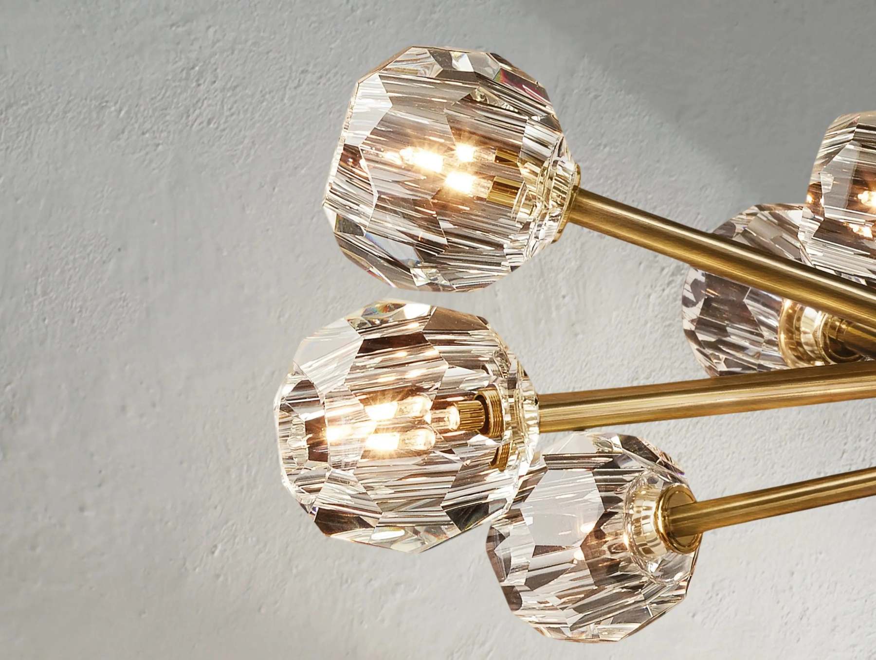 Boule De Cristal Glass Round Chandelier