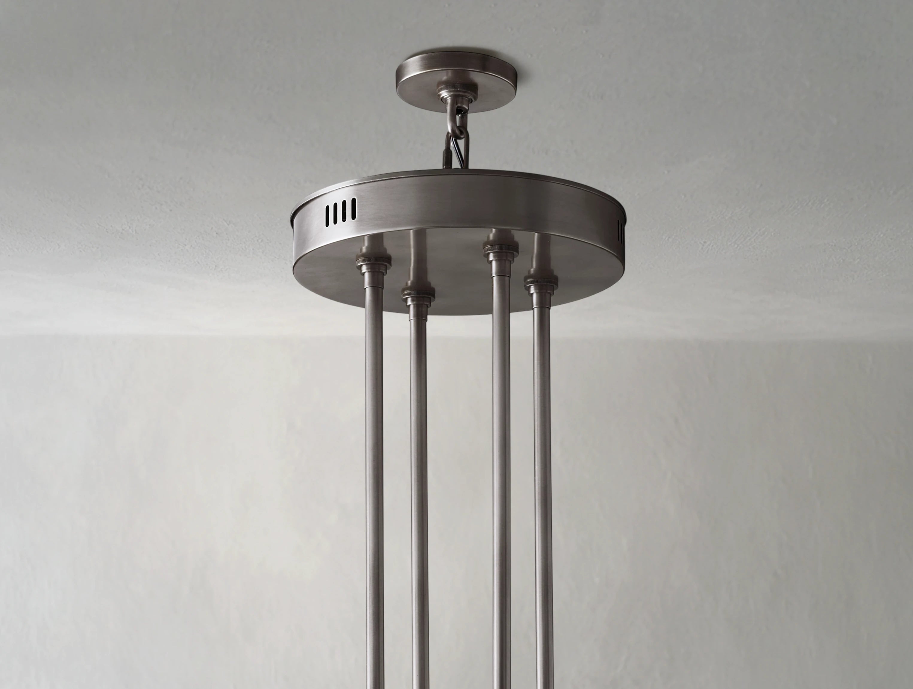 Arcachon LED Round Two-Tier Crystal Chandelier 60"