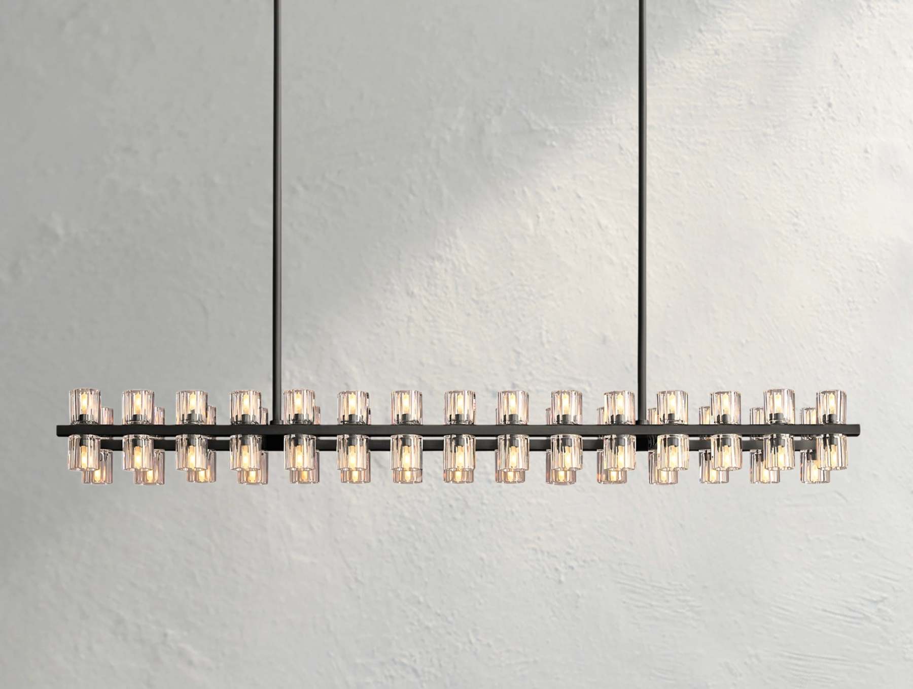 Arcachon LED Rectangular Crystal Chandelier