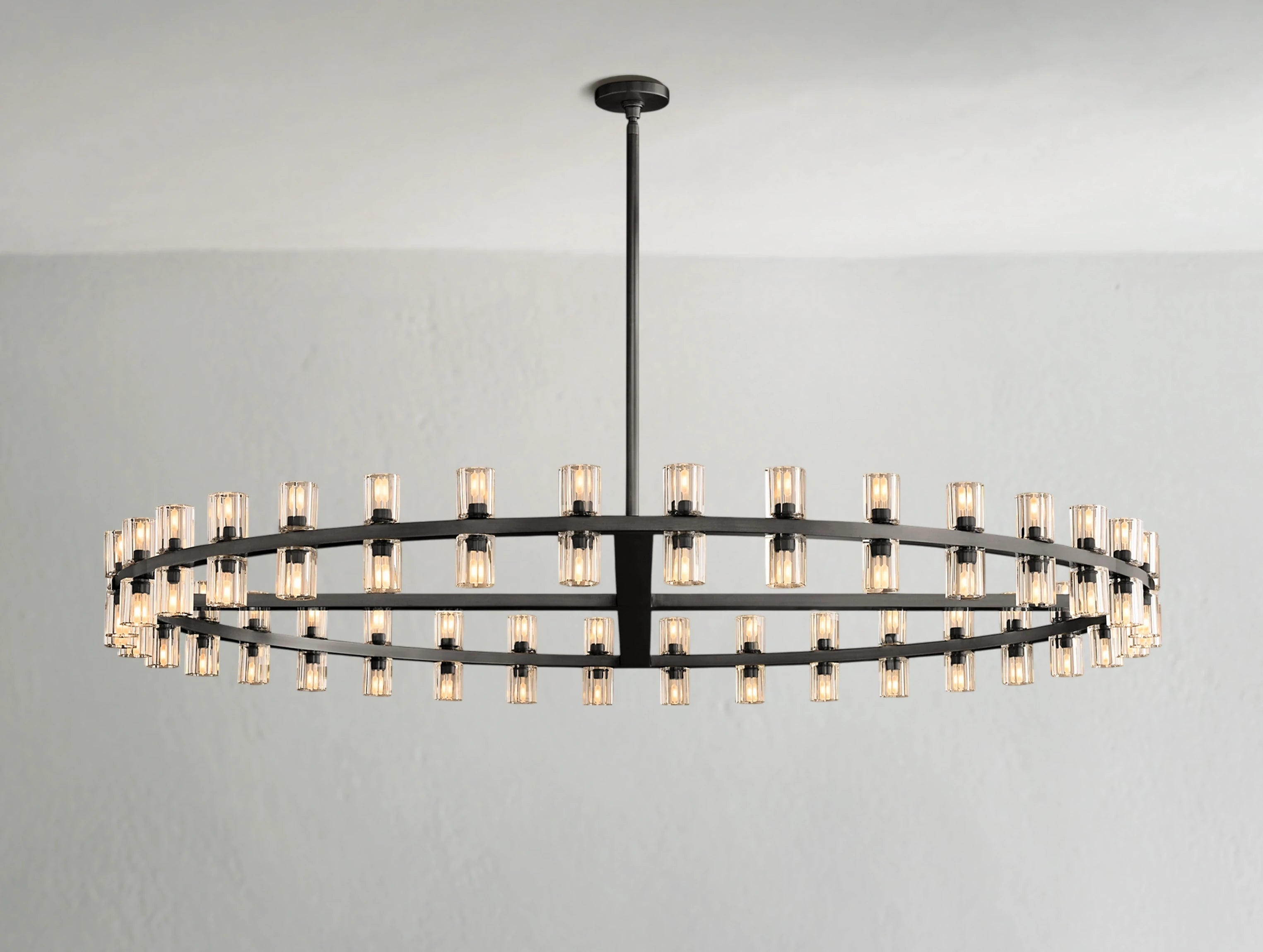 Arcachon LED Round Crystal Chandelier 36" 48" 60"