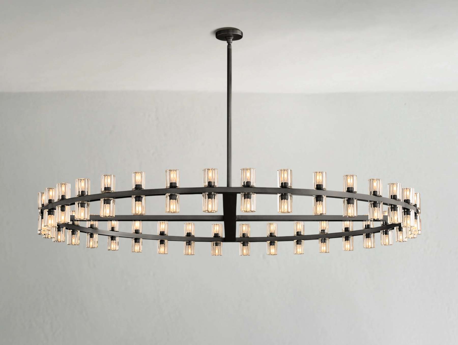 Arcachon LED Round Crystal Chandelier 36" 48" 60"