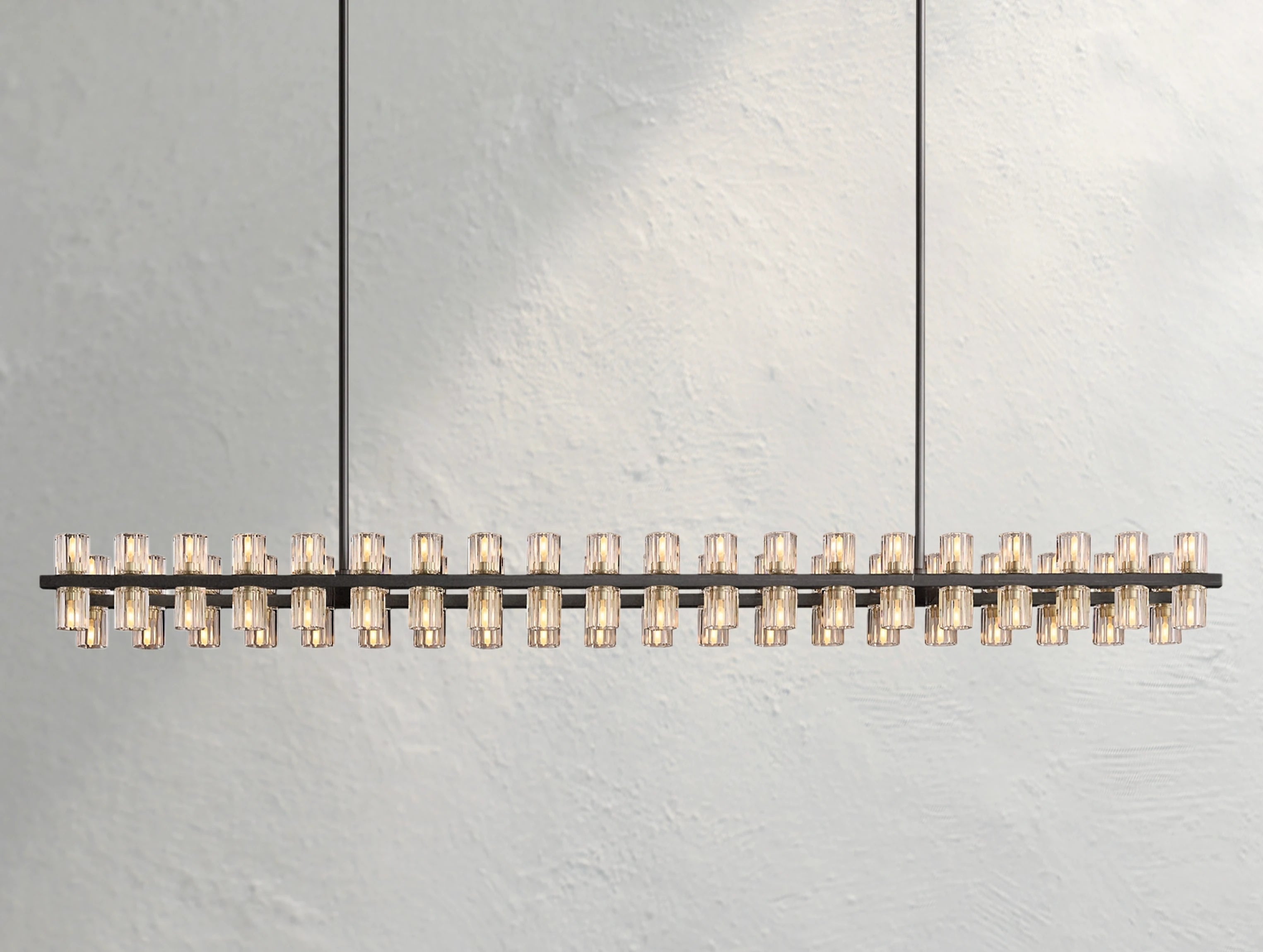 Arcachon LED Rectangular Crystal Chandelier