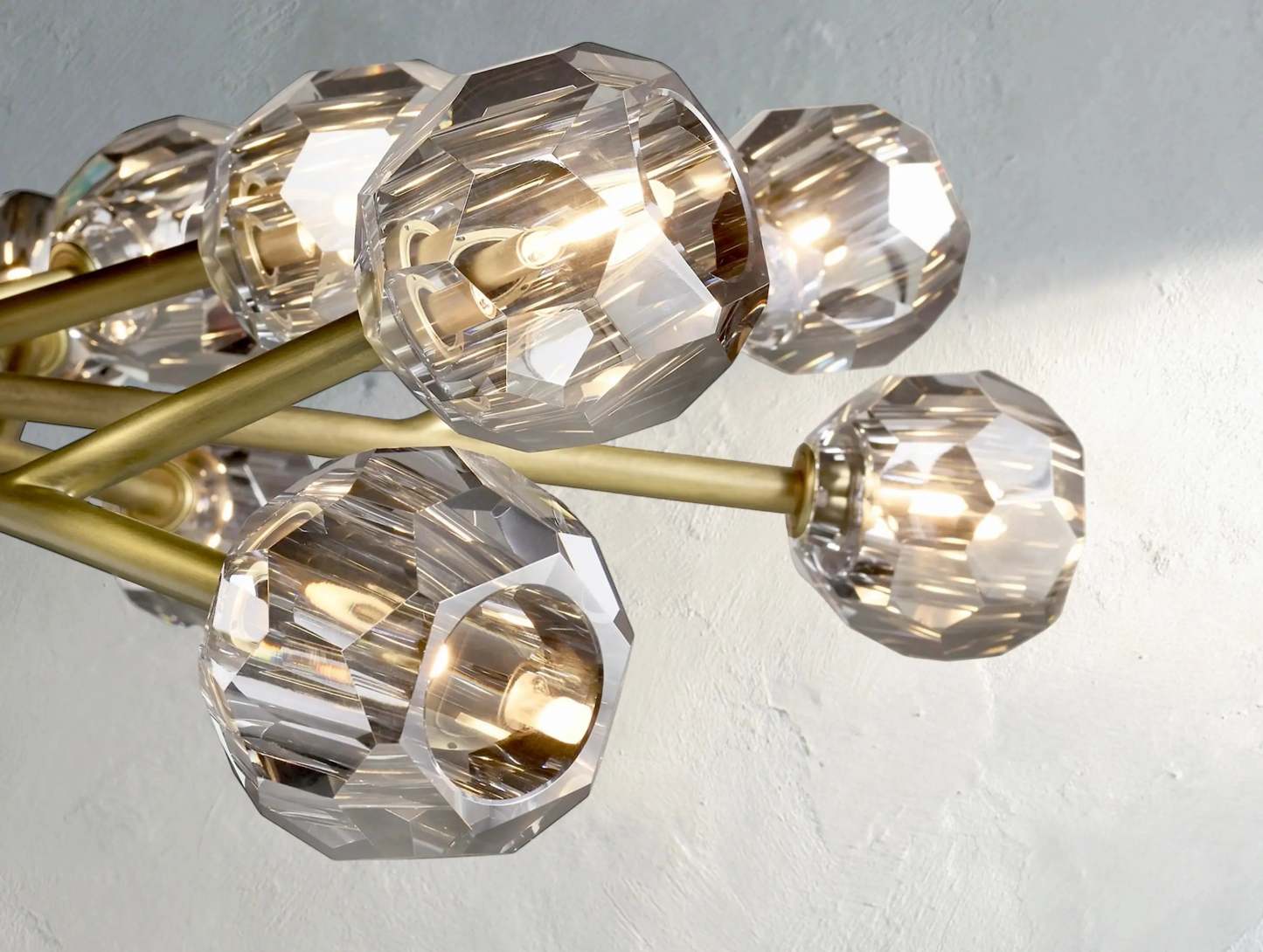 Boule De Cristal Glass Round Chandelier