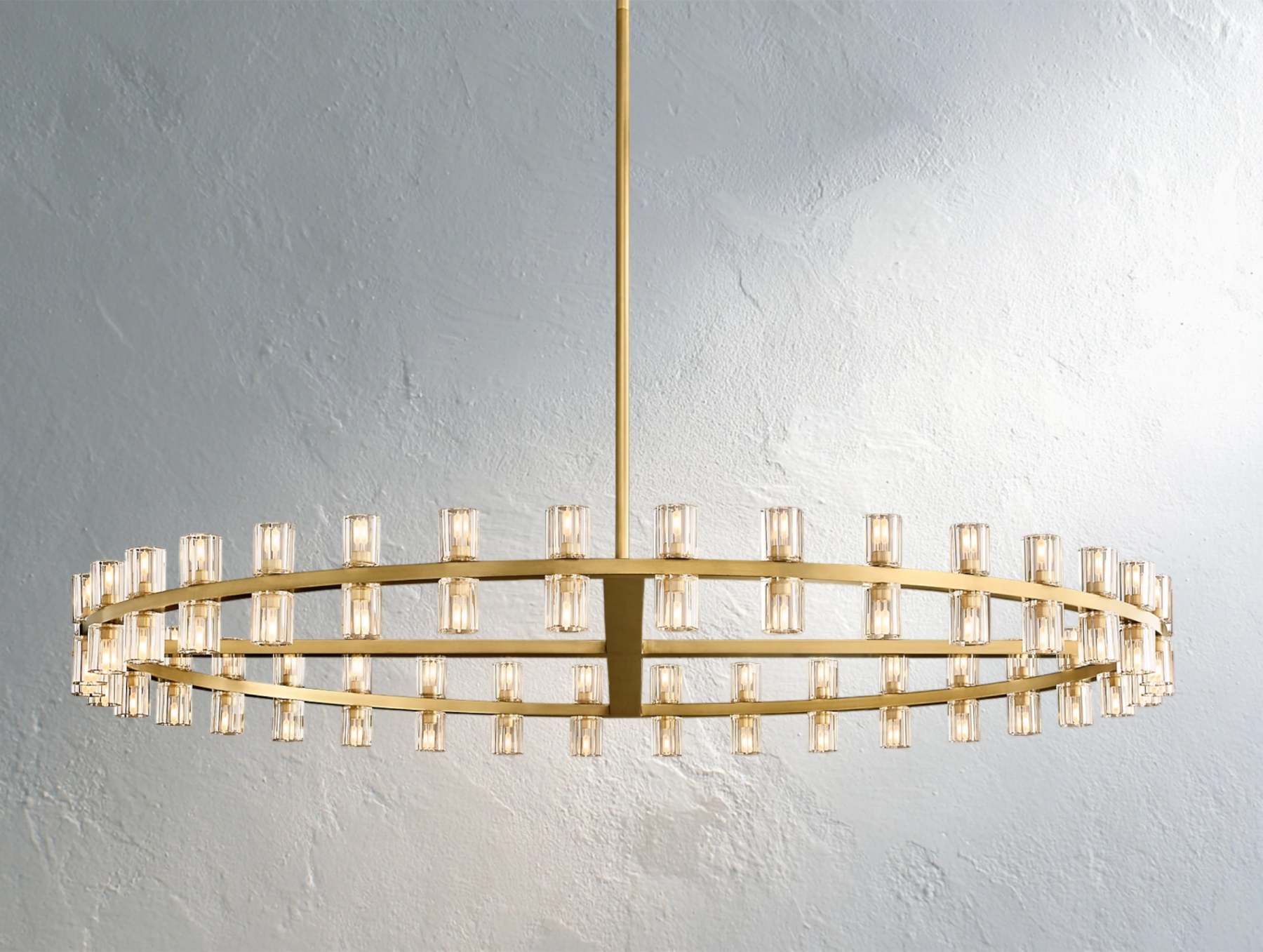 Arcachon LED Round Crystal Chandelier 36" 48" 60"