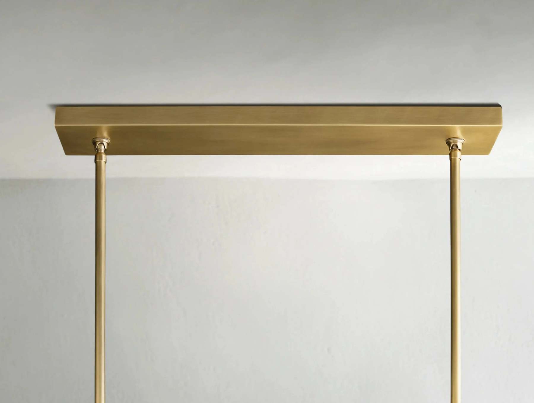 Boule De Cristal Glass Double Linear Chandelier