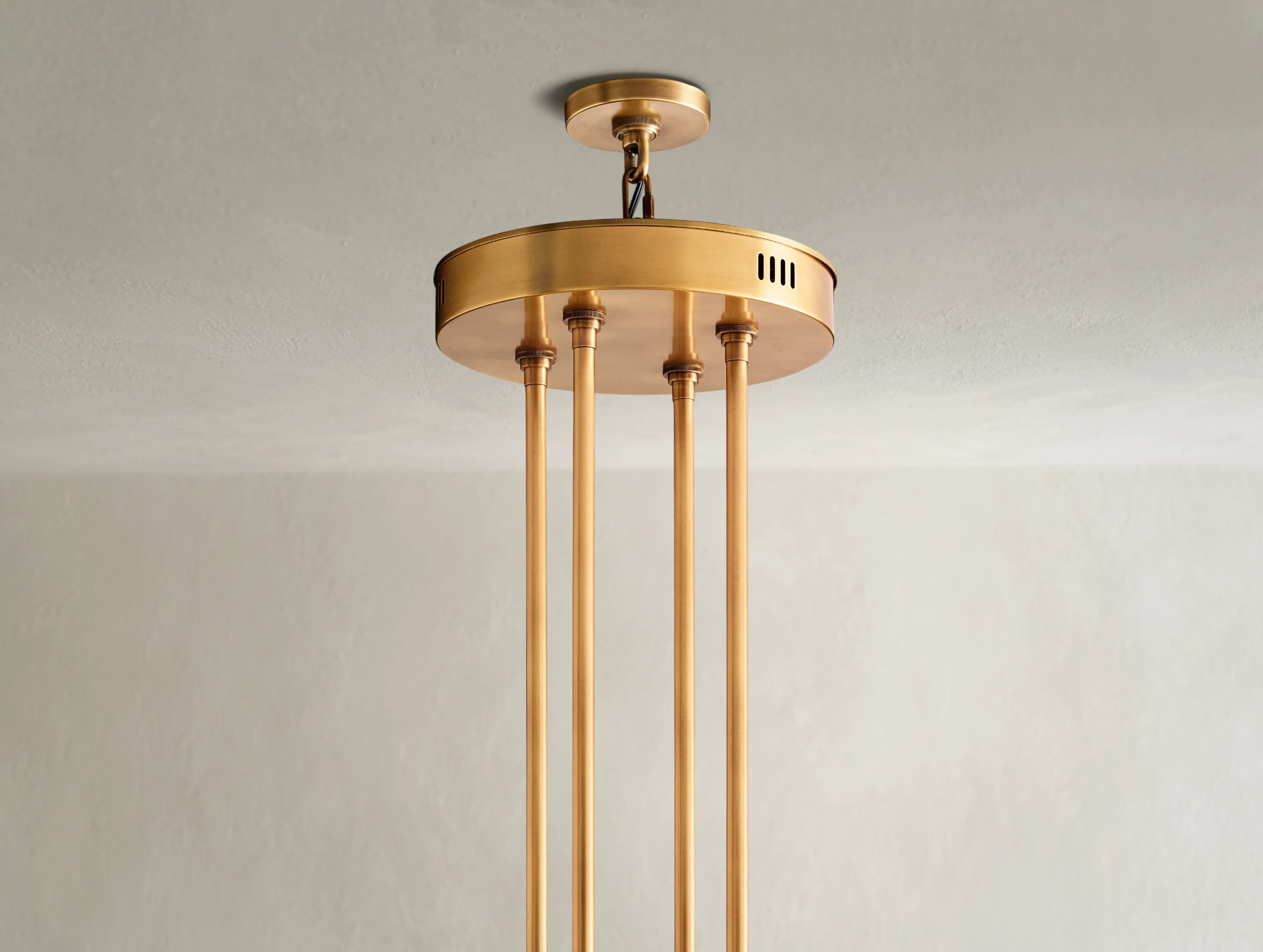 Arcachon LED Round Two-Tier Crystal Chandelier 60"