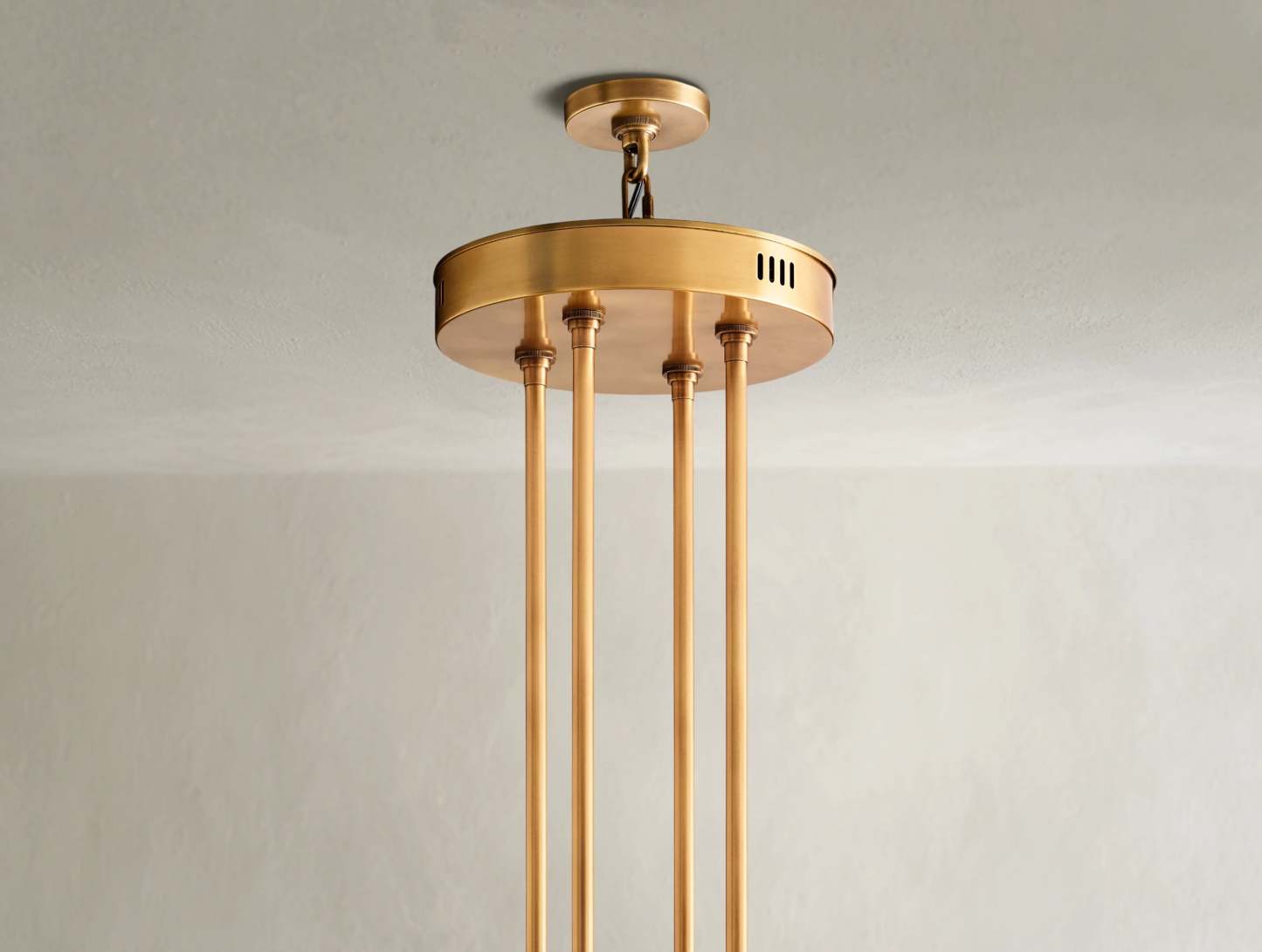 Arcachon LED Round Two-Tier Crystal Chandelier 60"