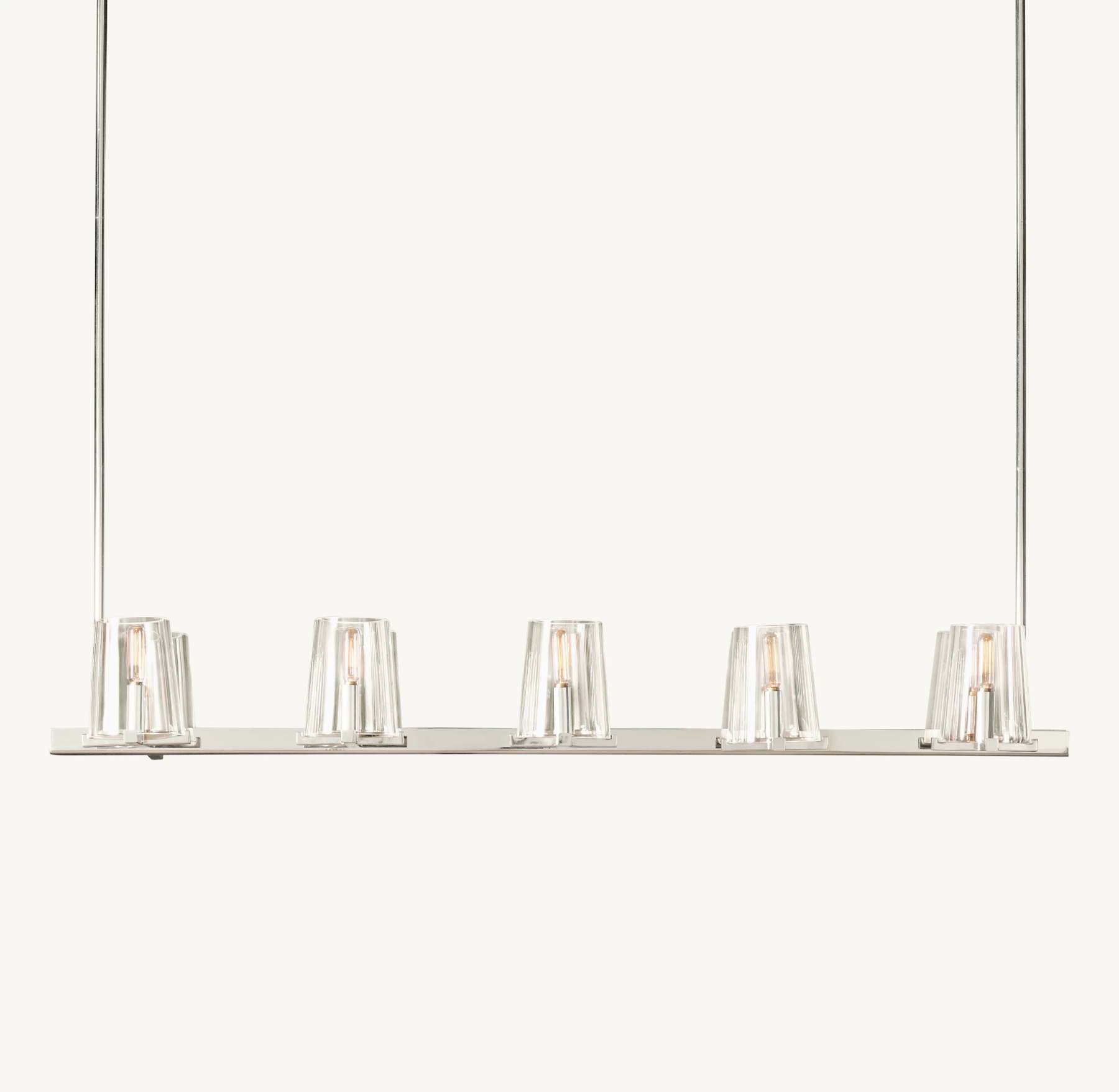 49 Inch Hurricane Candle Linear Chandelier - Pauillac