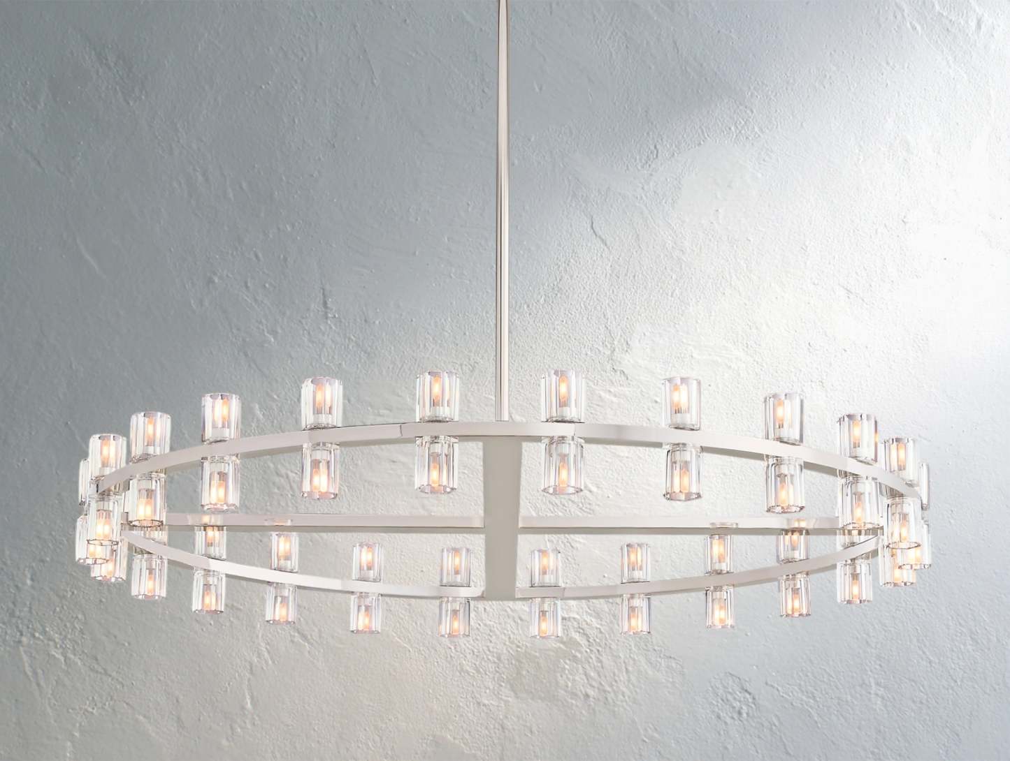 Arcachon LED Round Crystal Chandelier 36" 48" 60"