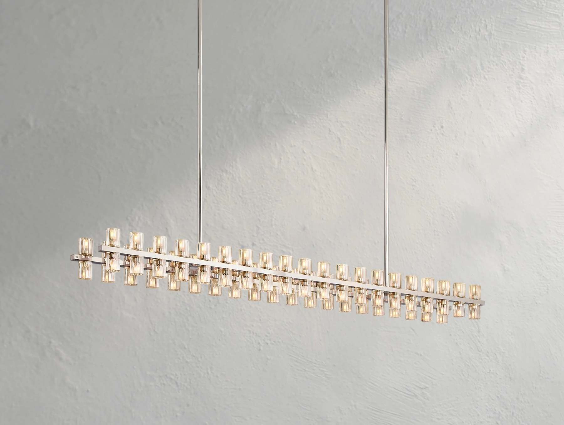 Arcachon LED Rectangular Crystal Chandelier