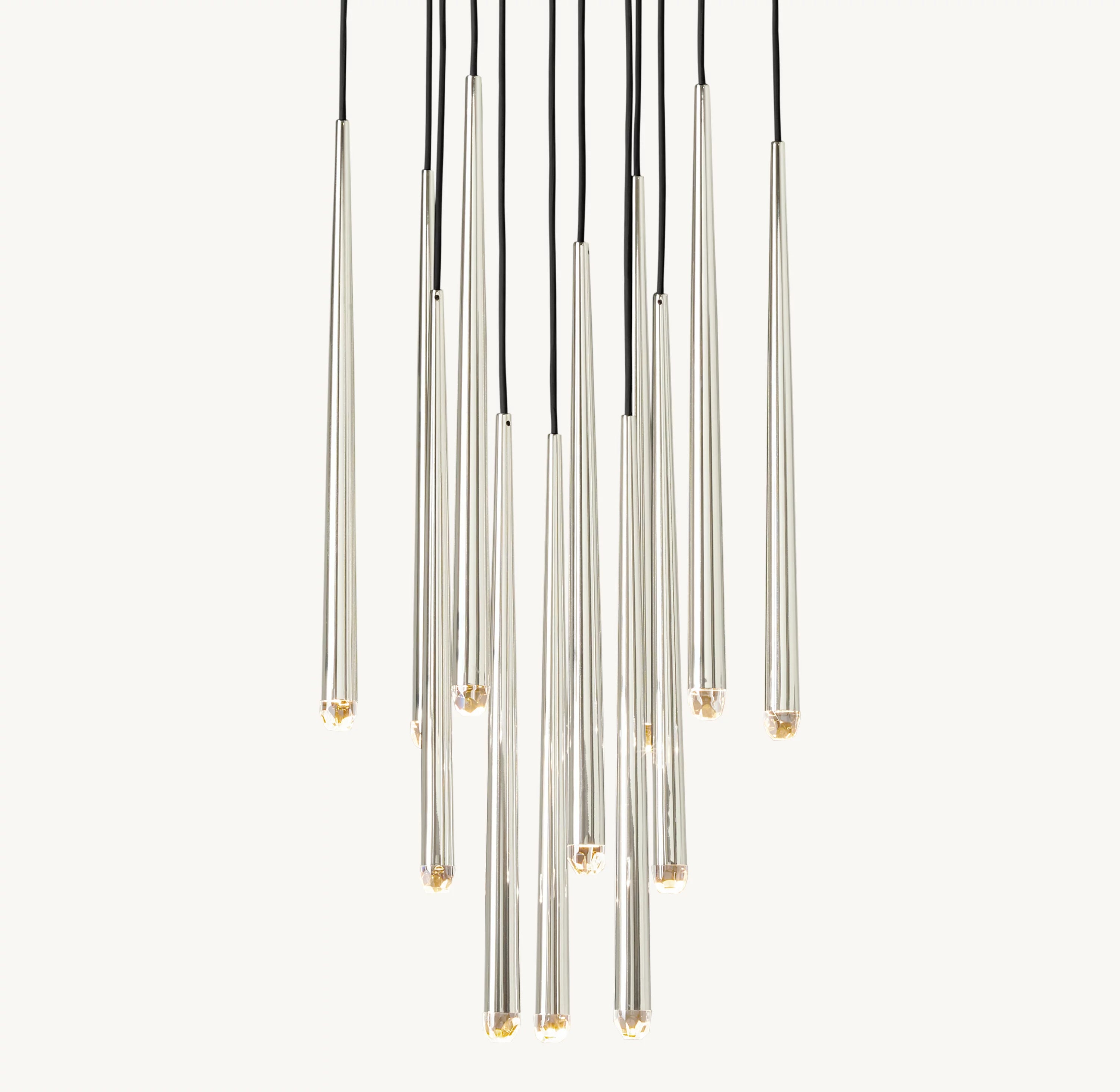 24 Inch Pin Cascading Round Chandelier - Aquitaine