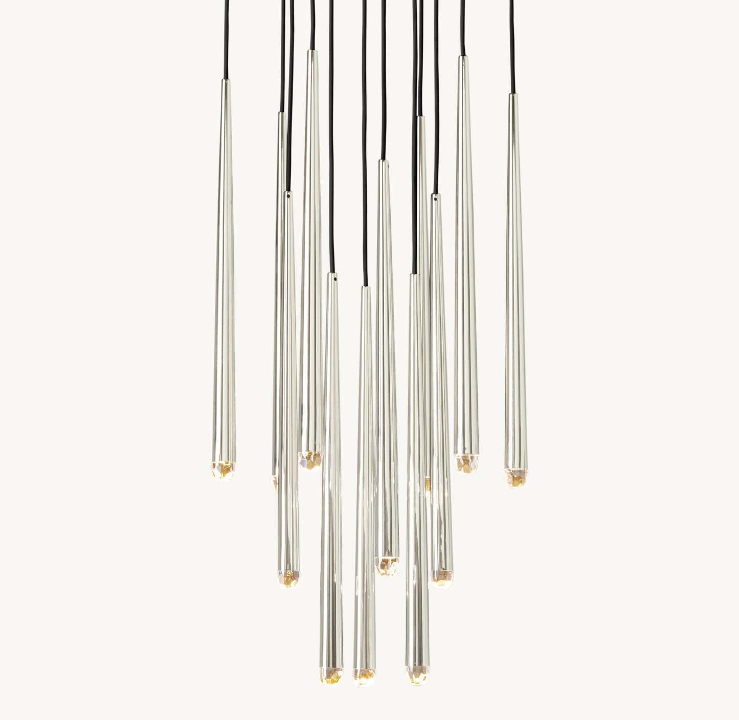 24 Inch Pin Cascading Round Chandelier - Aquitaine
