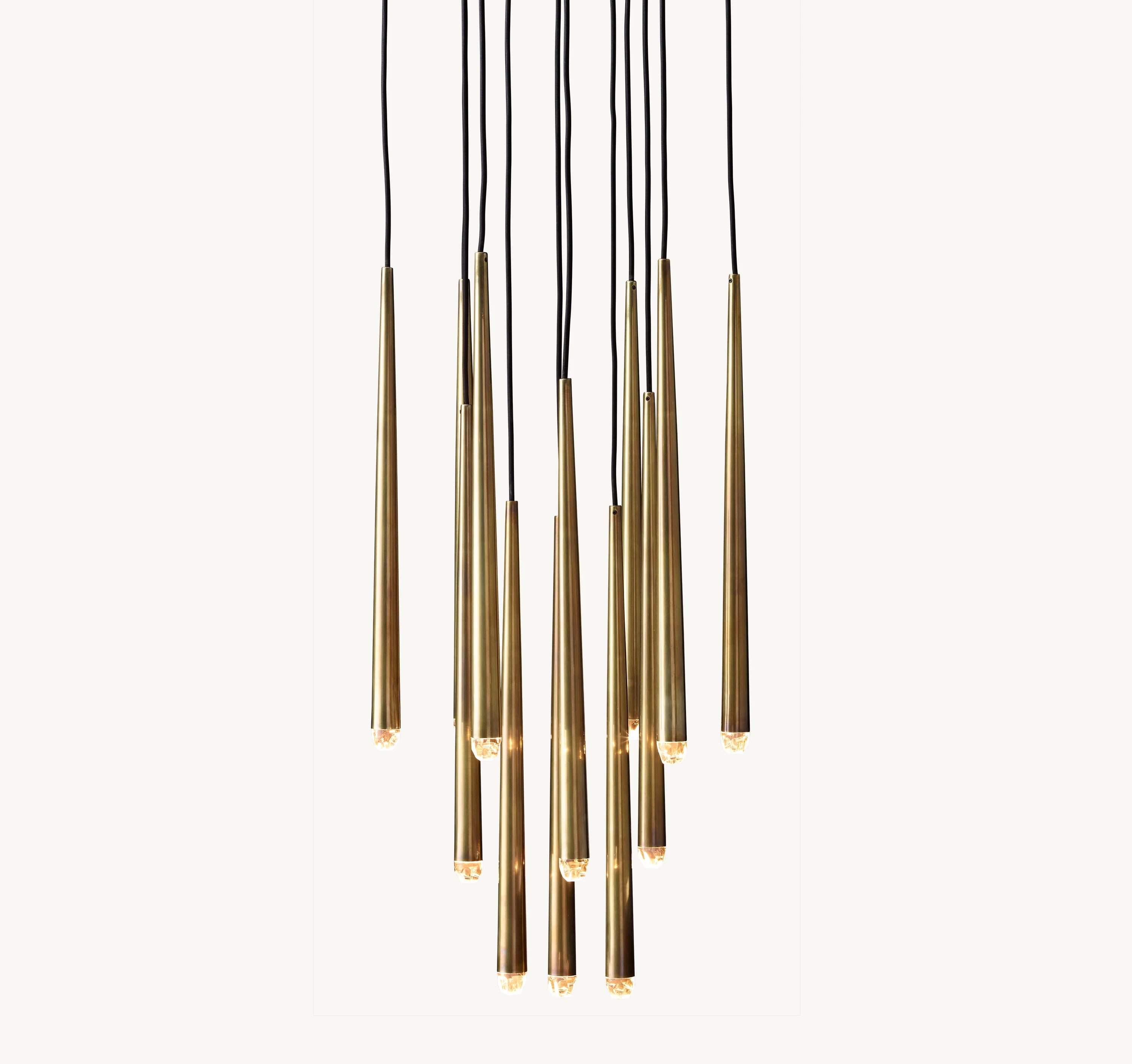 24 Inch Pin Cascading Round Chandelier - Aquitaine