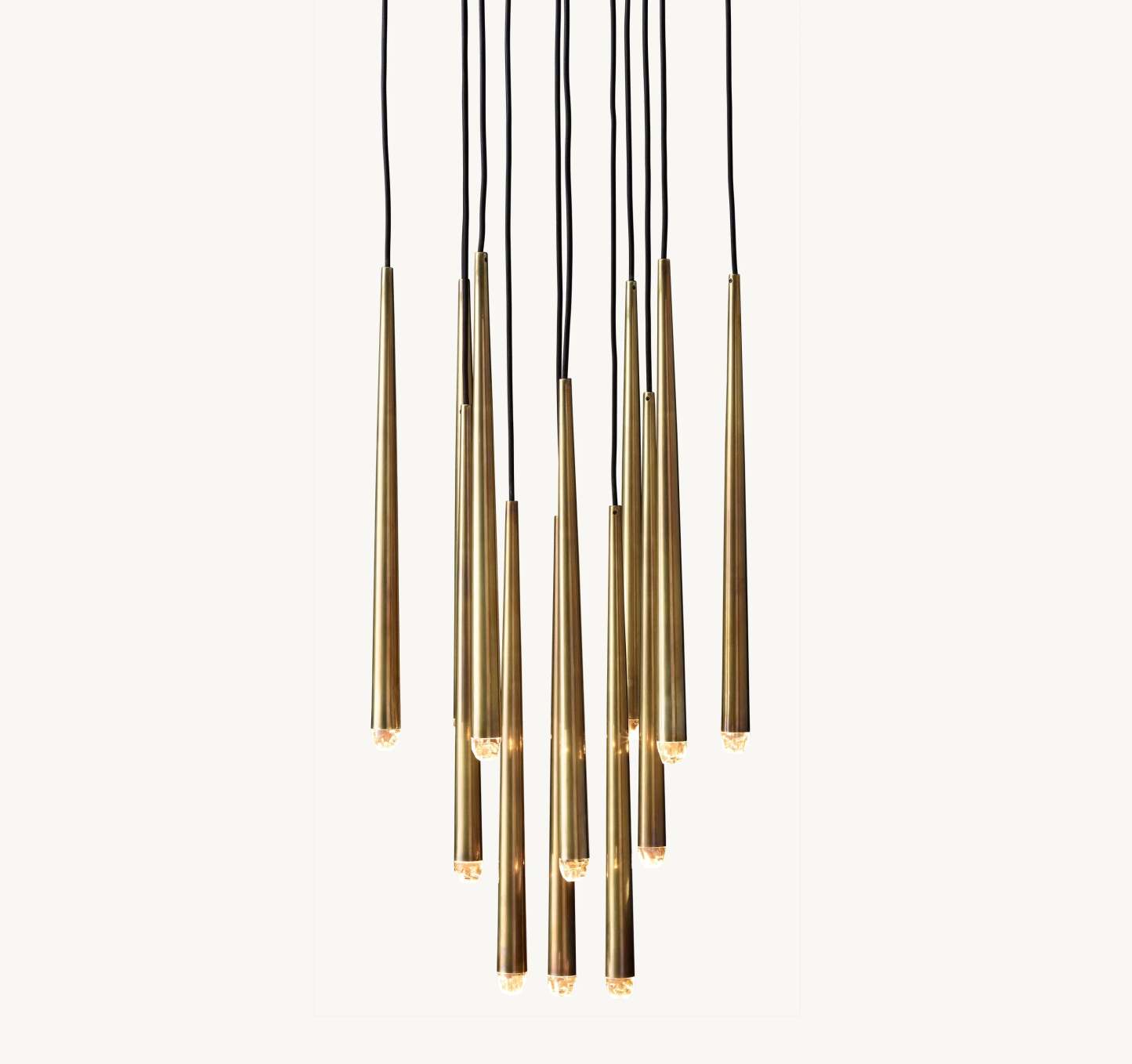 24 Inch Pin Cascading Round Chandelier - Aquitaine