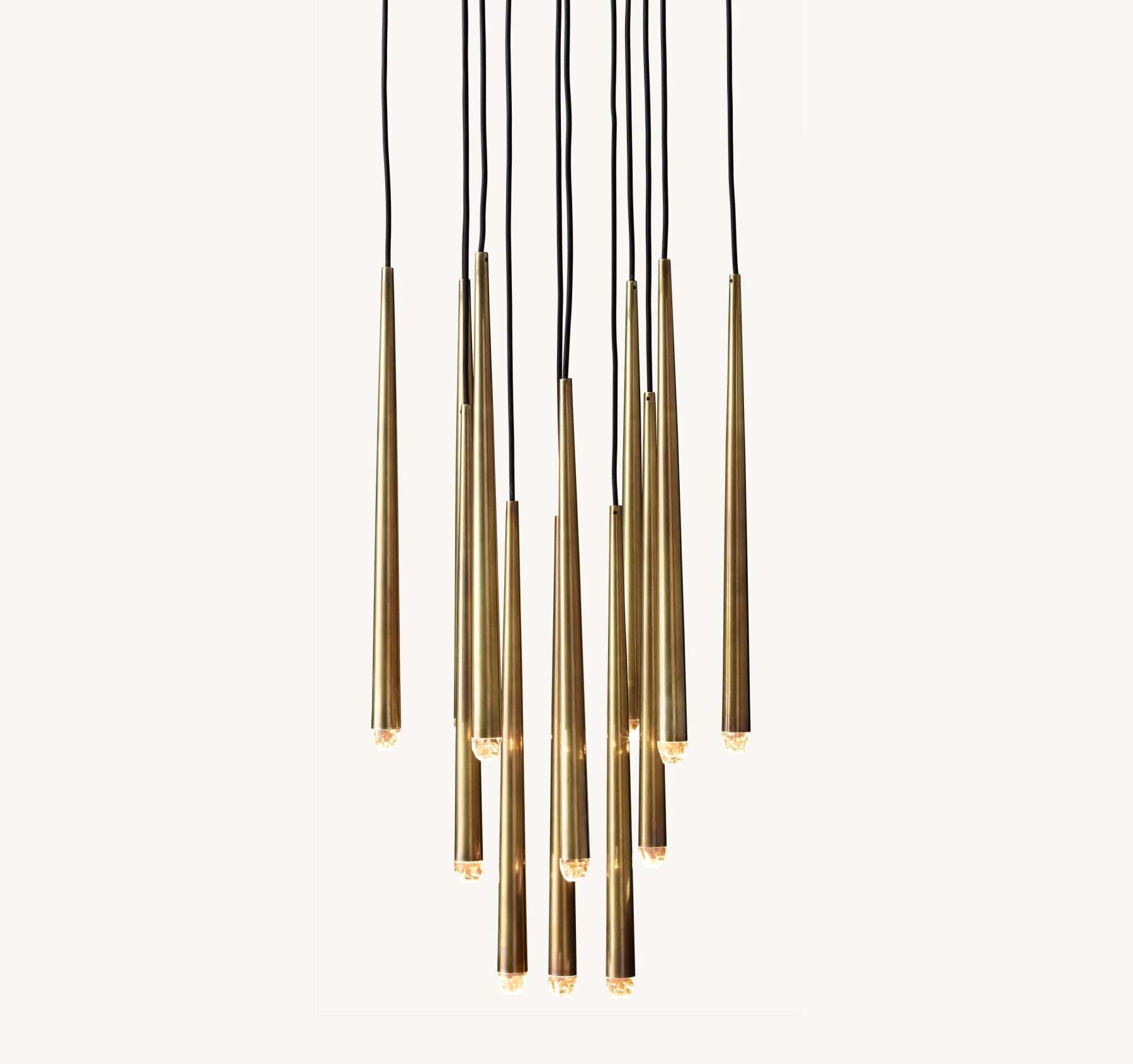 24 Inch Pin Cascading Round Chandelier - Aquitaine