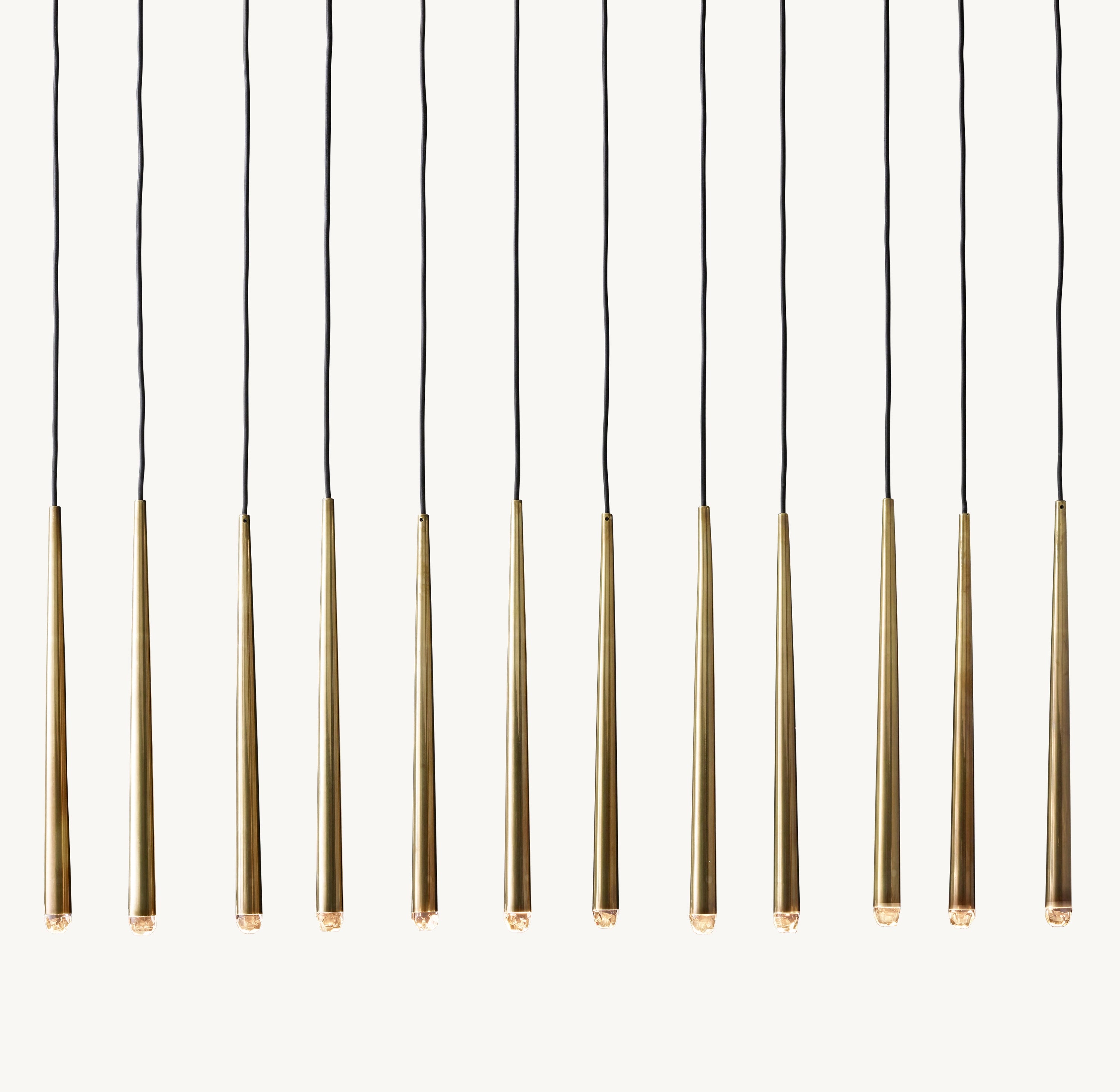 60 Inch Pin Linear Chandelier - Aquitaine